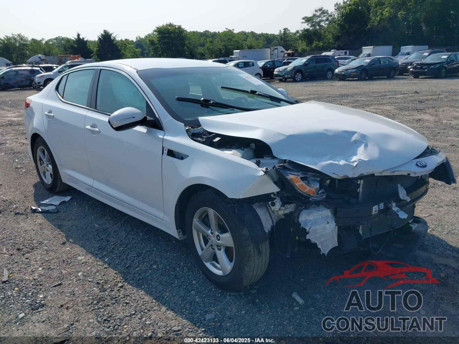 KIA OPTIMA 2015 - KNAGM4A76F5569420