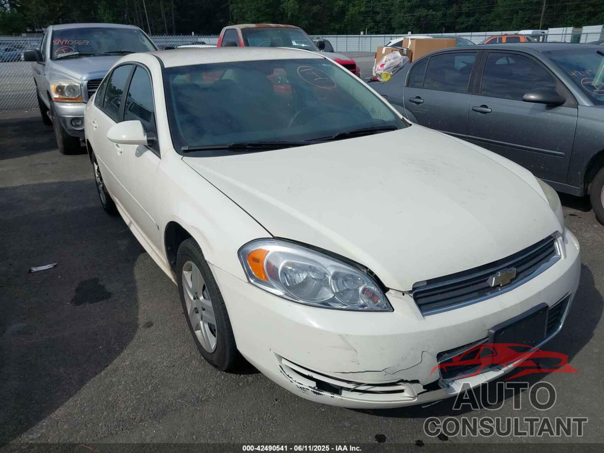 CHEVROLET IMPALA 2009 - 2G1WB57K091105026