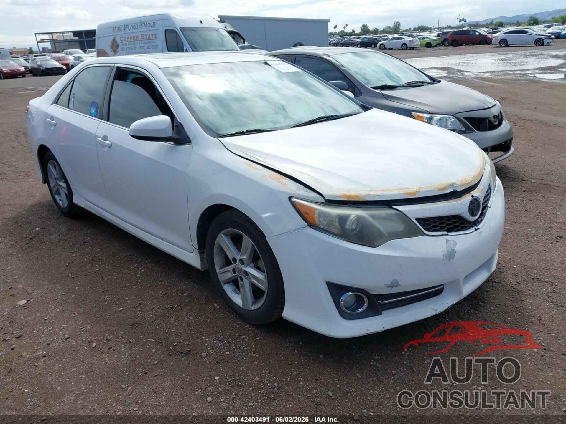 TOYOTA CAMRY 2013 - 4T1BF1FK4DU682798