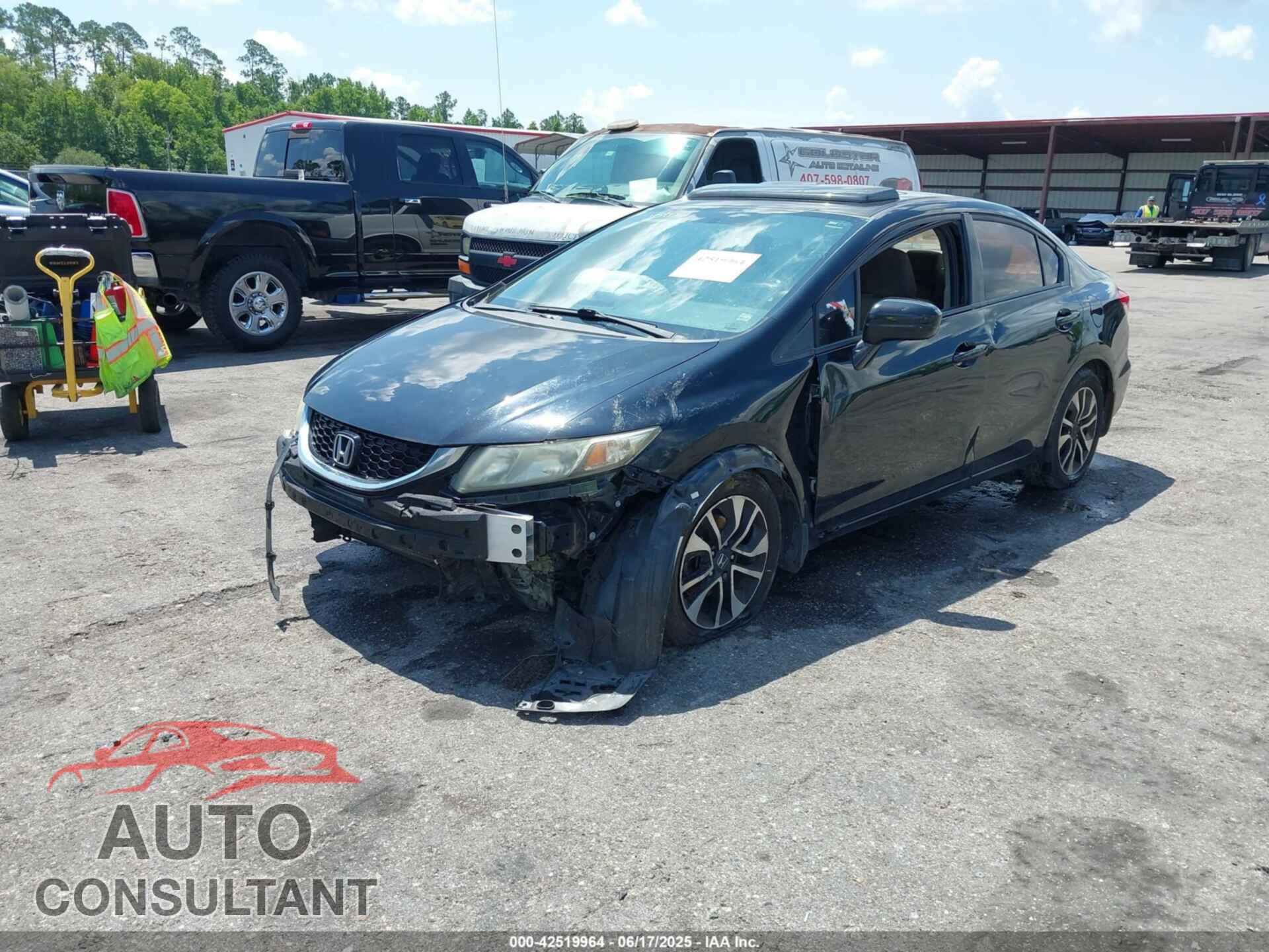 HONDA CIVIC 2014 - 19XFB2F82EE040012