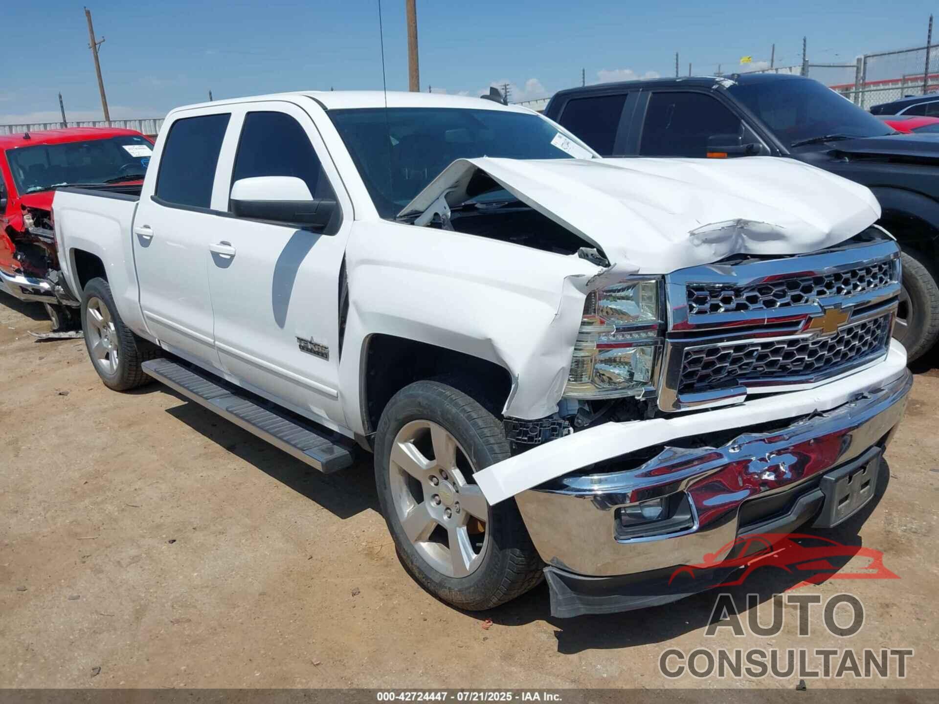CHEVROLET SILVERADO 1500 2015 - 3GCPCREC3FG511199