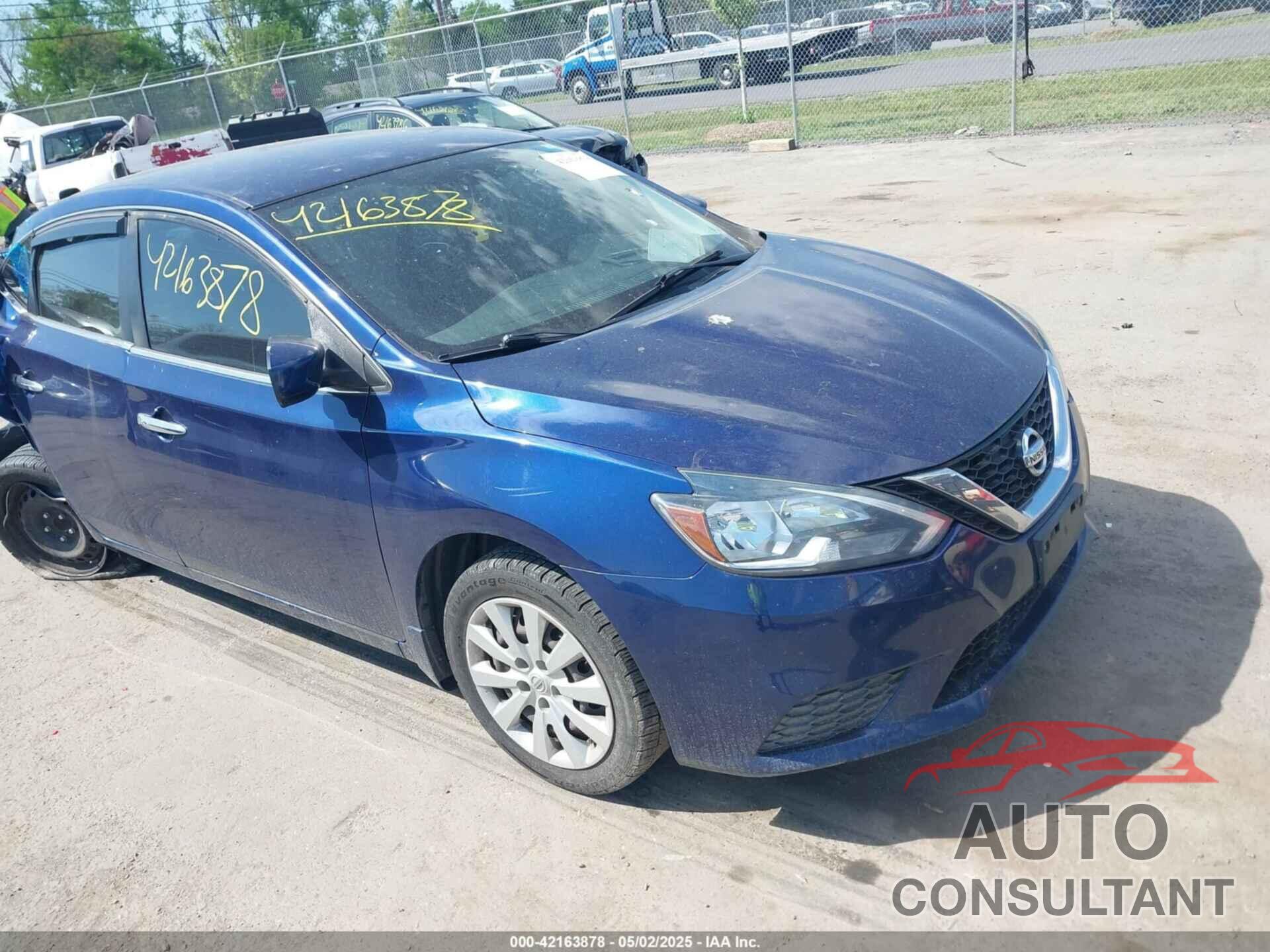 NISSAN SENTRA 2016 - 3N1AB7AP5GL636271