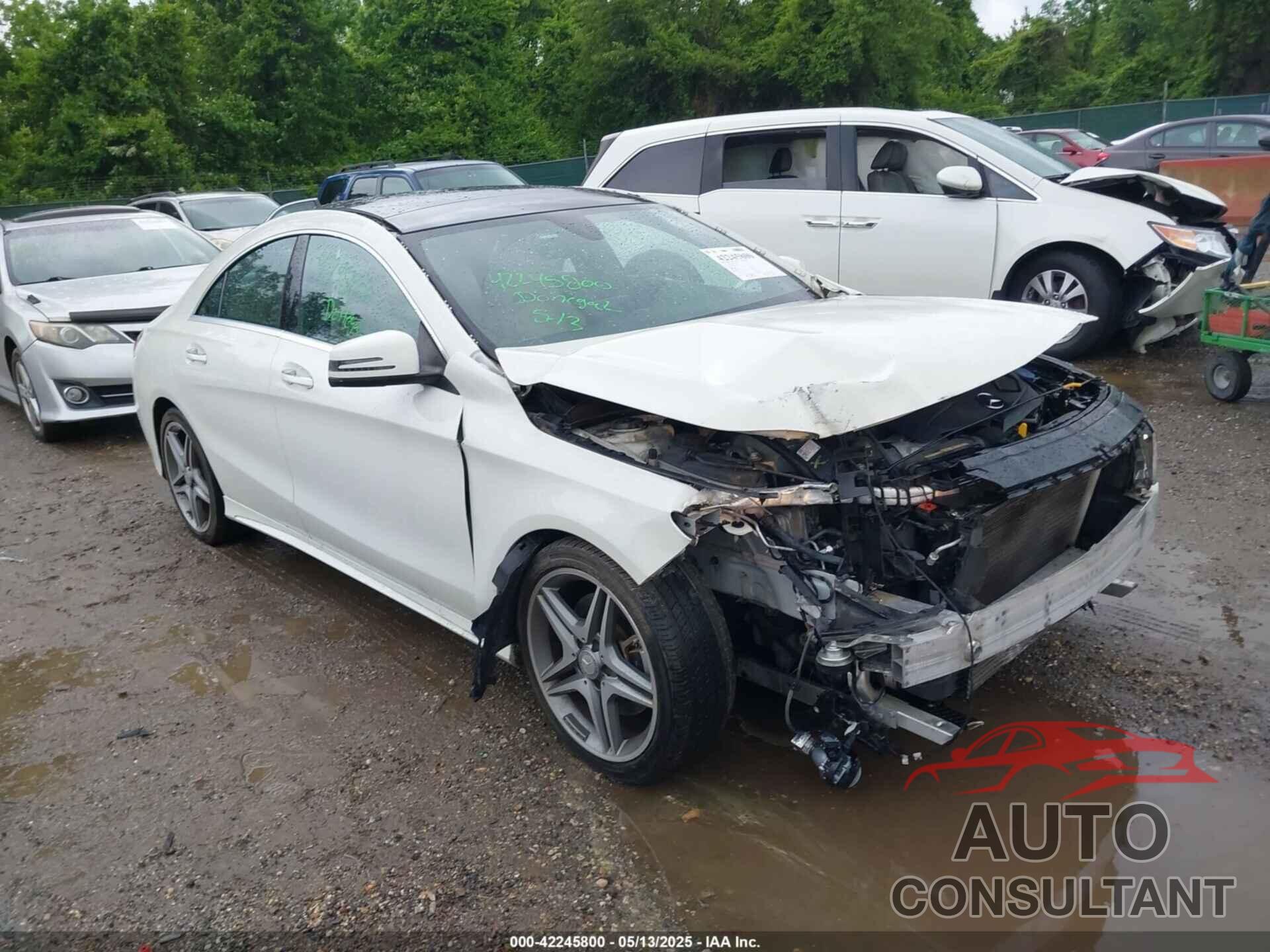 MERCEDES-BENZ CLA 250 2015 - WDDSJ4EBXFN197347
