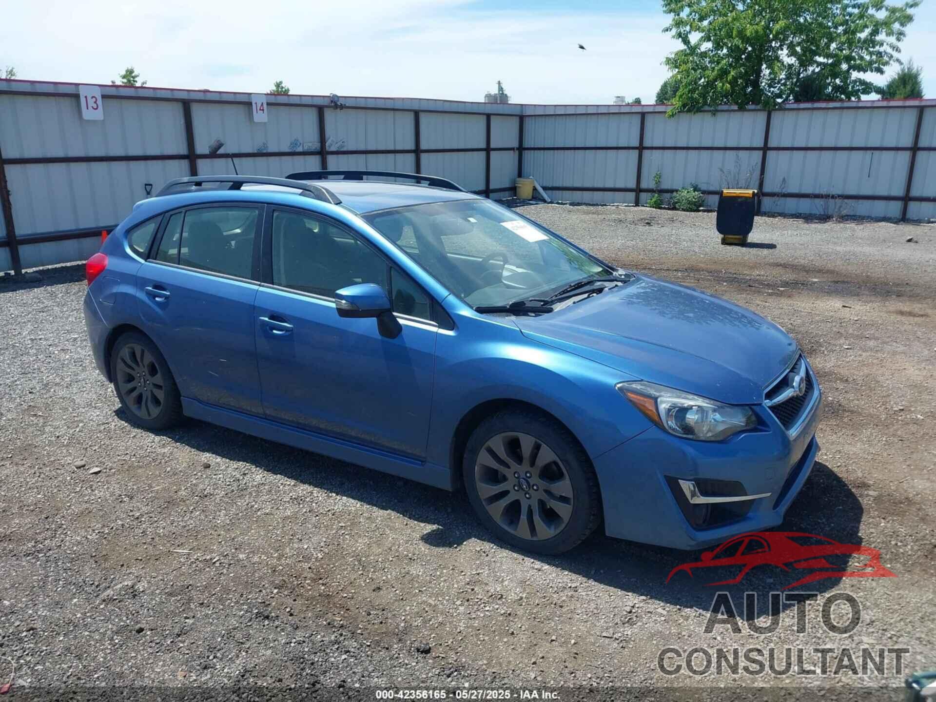 SUBARU IMPREZA 2015 - JF1GPAZ68F8313823