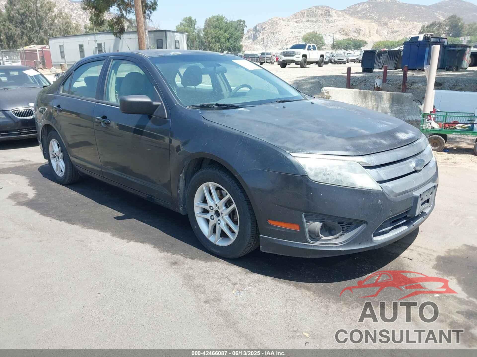 FORD FUSION 2010 - 3FAHP0GA6AR266806