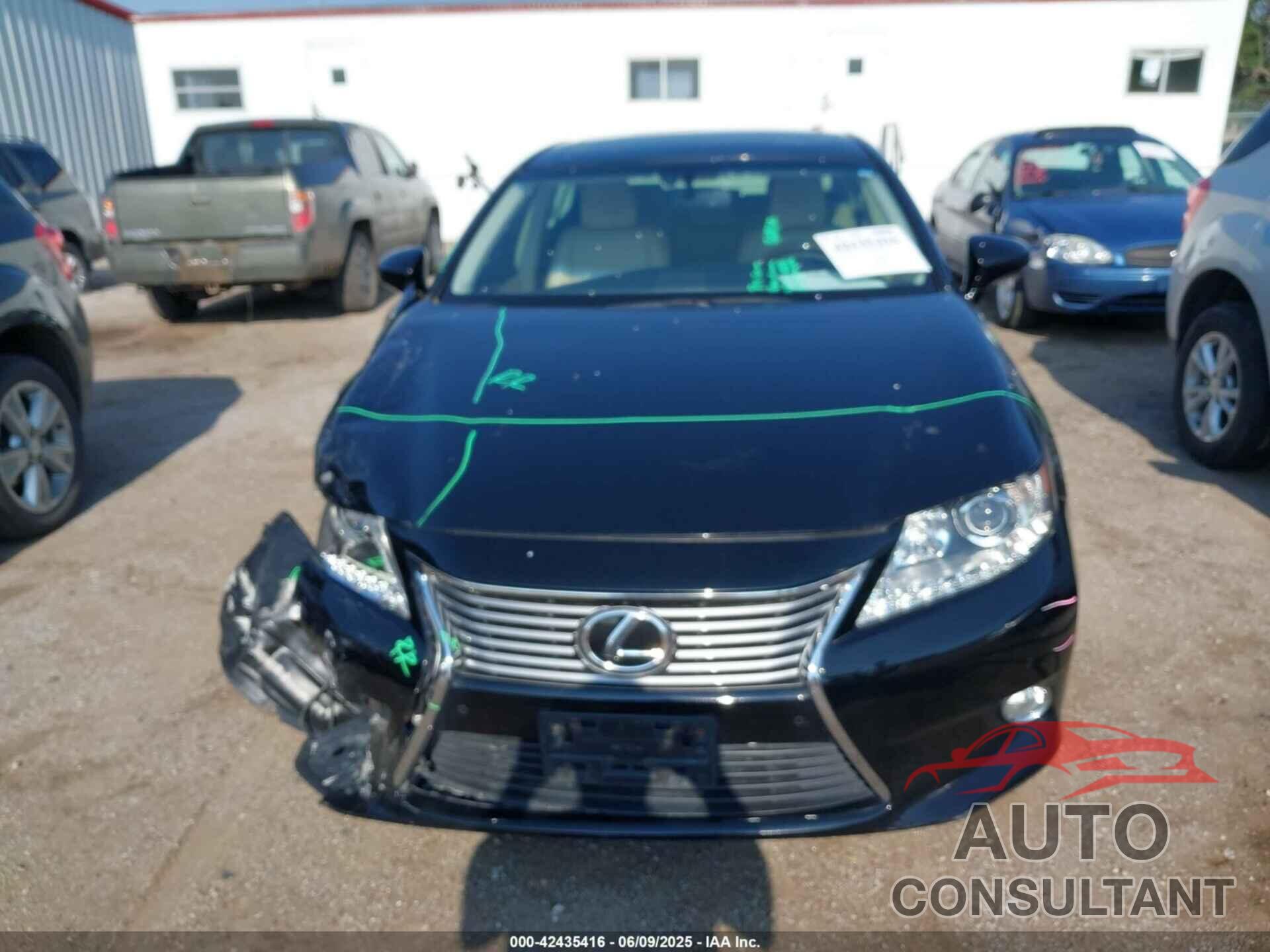 LEXUS ES 350 2013 - JTHBK1GG7D2077209