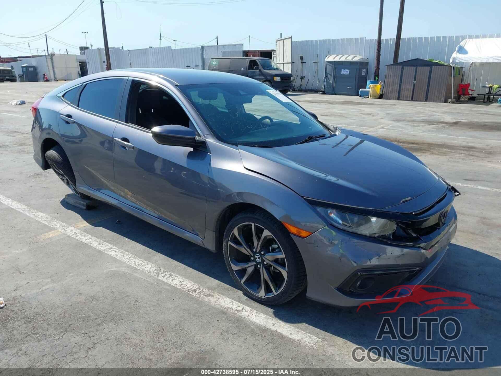 HONDA CIVIC 2019 - 2HGFC2F86KH537885