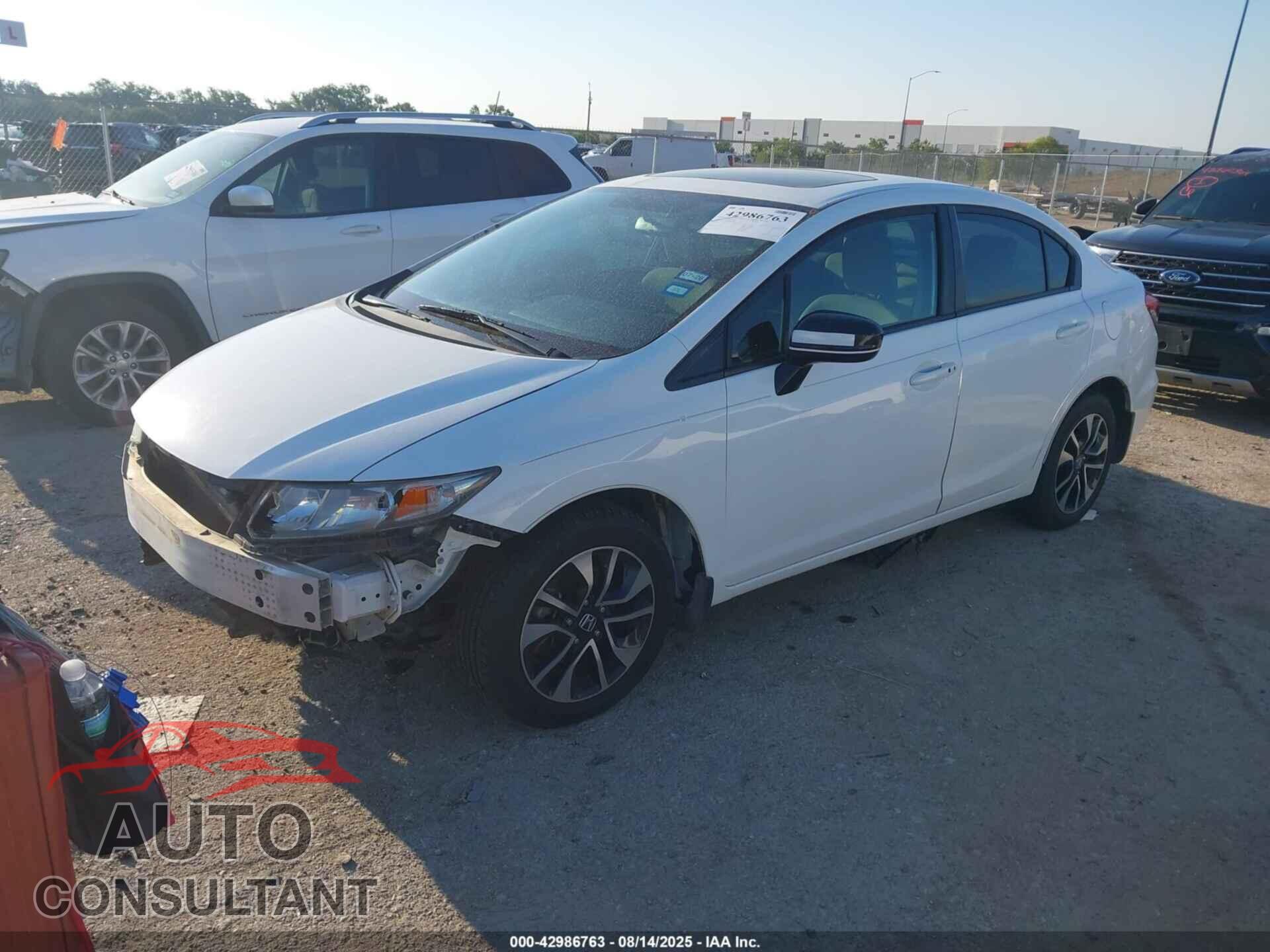 HONDA CIVIC 2014 - 19XFB2F80EE033995