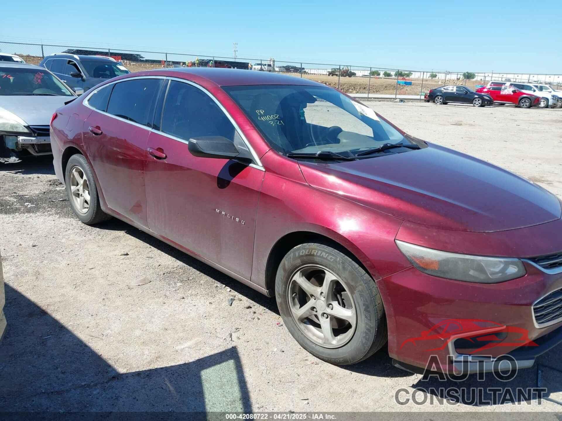 CHEVROLET MALIBU 2016 - 1G1ZB5ST9GF180603