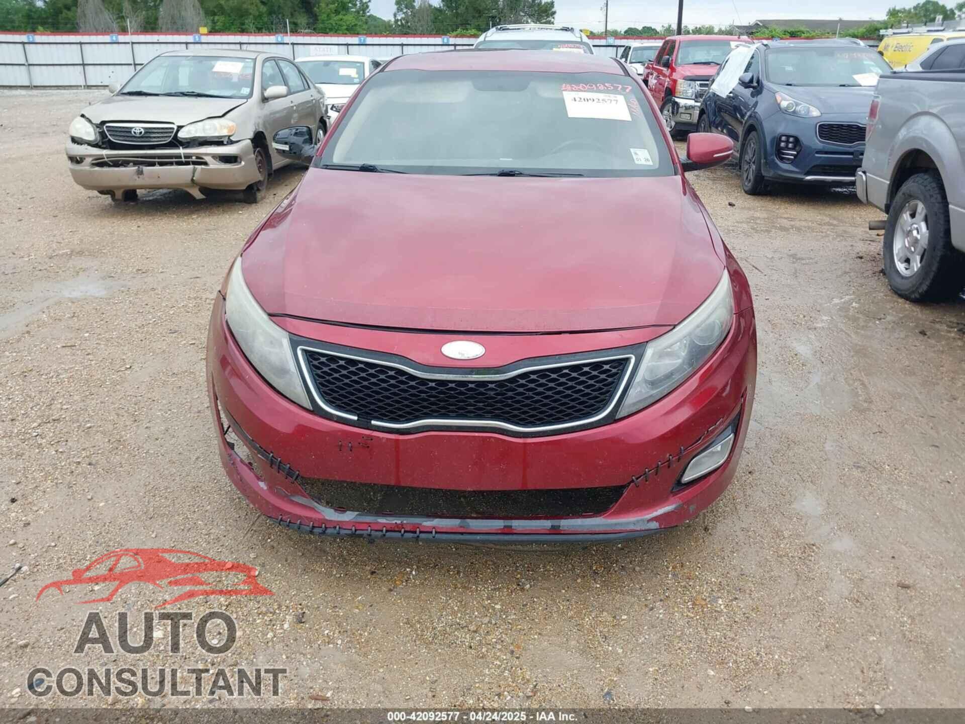 KIA OPTIMA 2015 - 5XXGN4A74FG361435