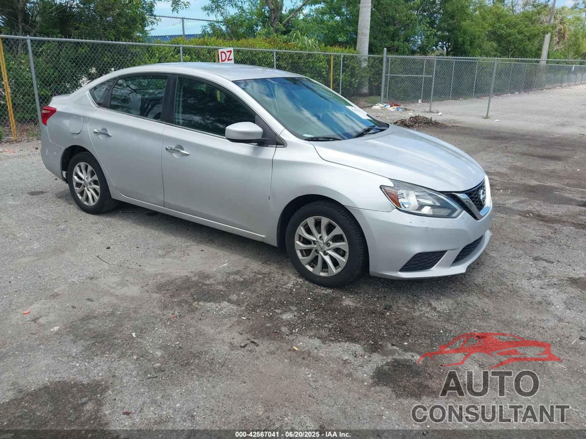 NISSAN SENTRA 2018 - 3N1AB7APXJL643868