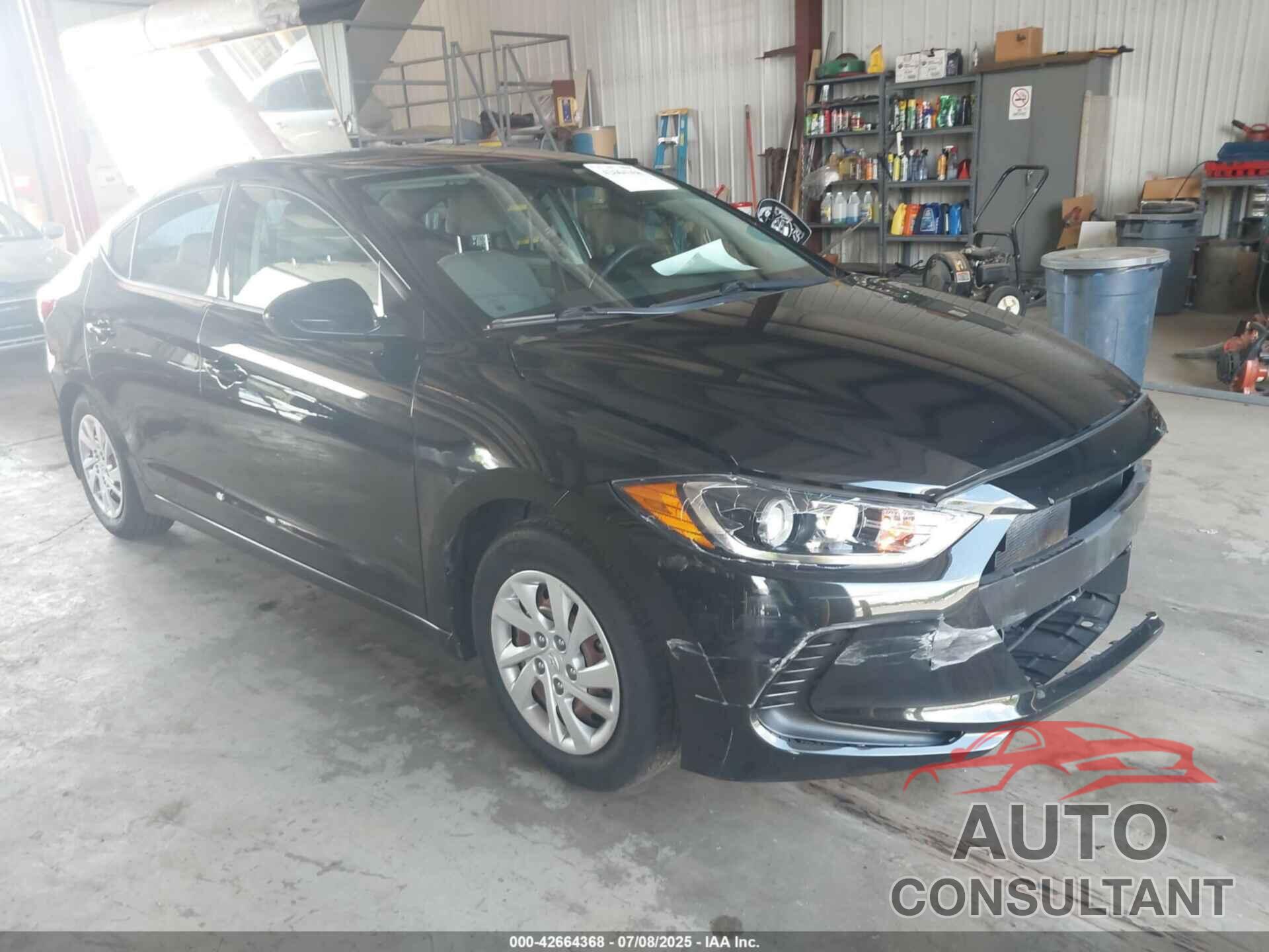 HYUNDAI ELANTRA 2018 - 5NPD74LF0JH275408
