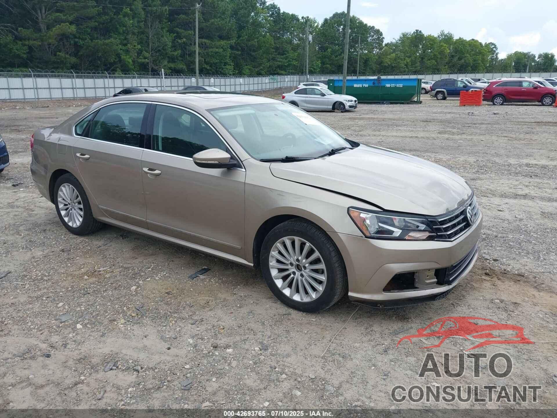 VOLKSWAGEN PASSAT 2016 - 1VWBT7A35GC022308