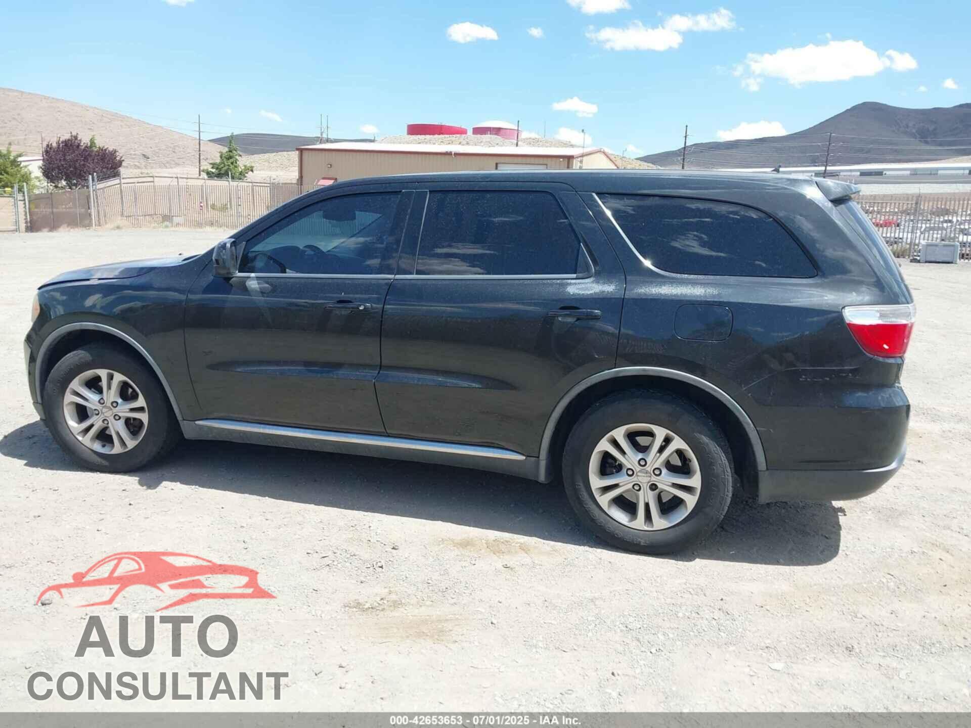 DODGE DURANGO 2012 - 1C4RDJAG0CC206726