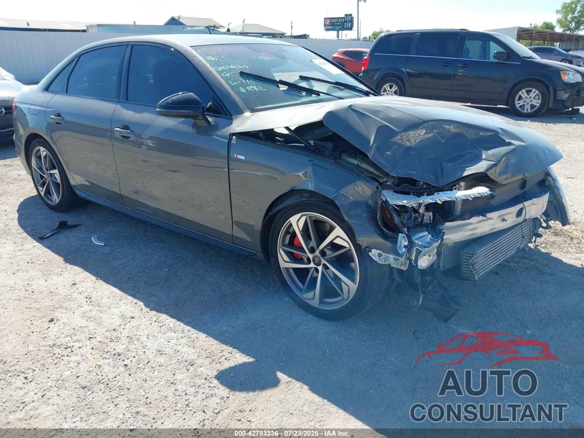 AUDI A4 2023 - WAUEAAF4XPA037240