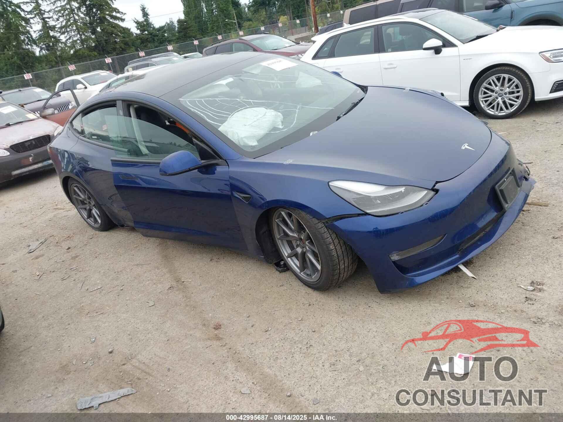 TESLA MODEL 3 2022 - 5YJ3E1EB4NF189064