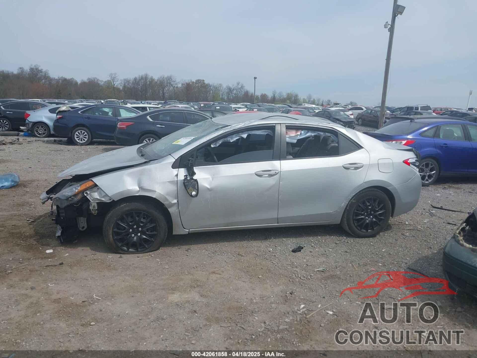 TOYOTA COROLLA 2017 - 2T1BURHE0HC782559