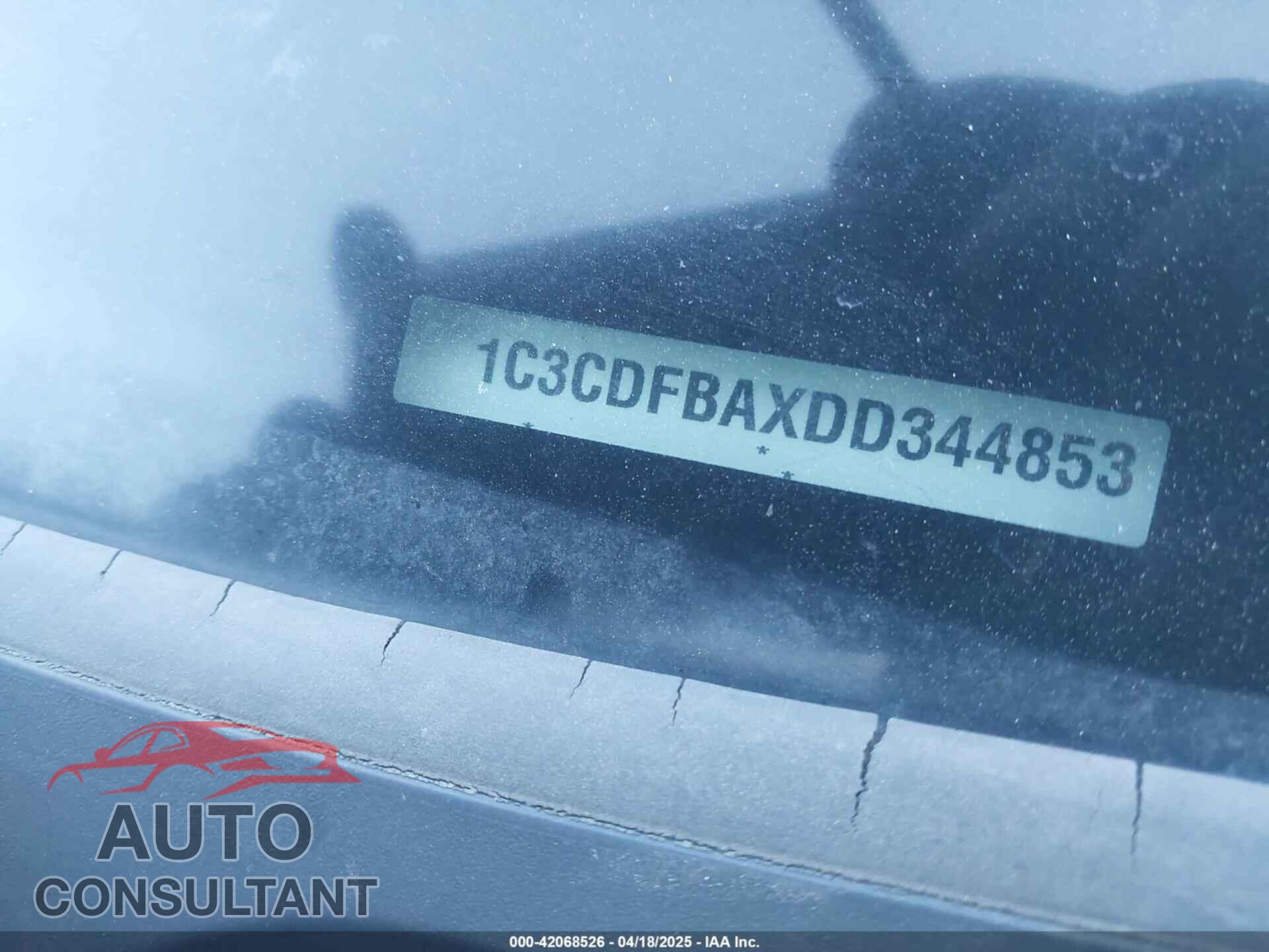 DODGE DART 2013 - 1C3CDFBAXDD344853