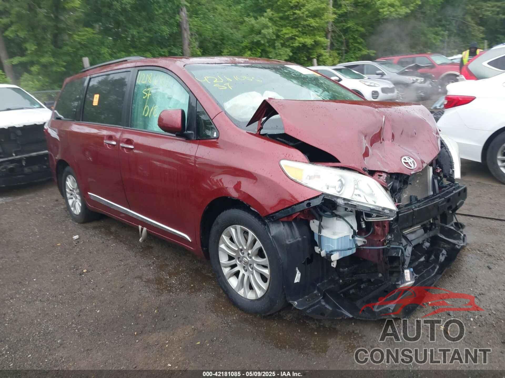 TOYOTA SIENNA 2015 - 5TDYK3DC3FS566341