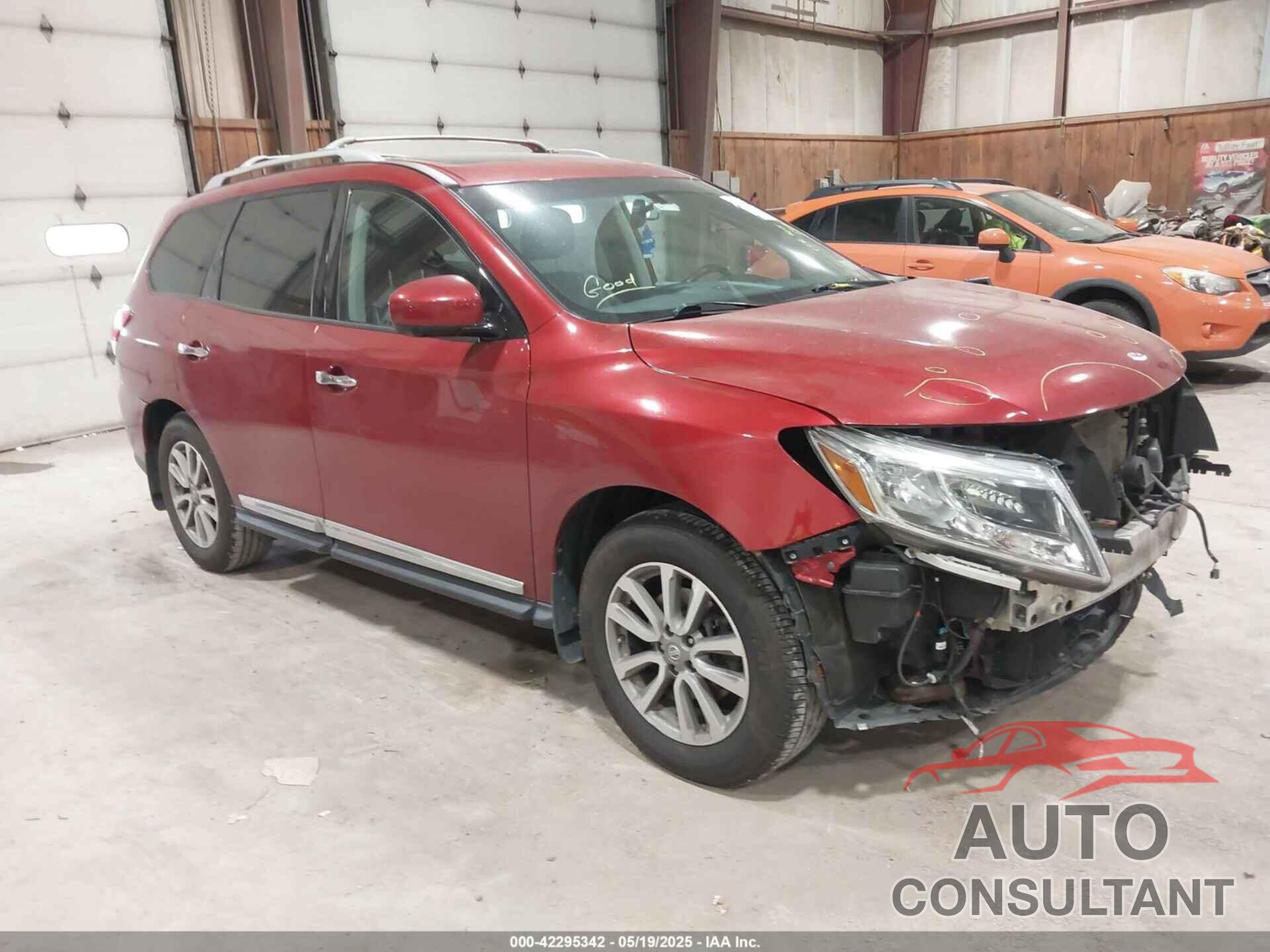 NISSAN PATHFINDER 2016 - 5N1AR2MMXGC647576
