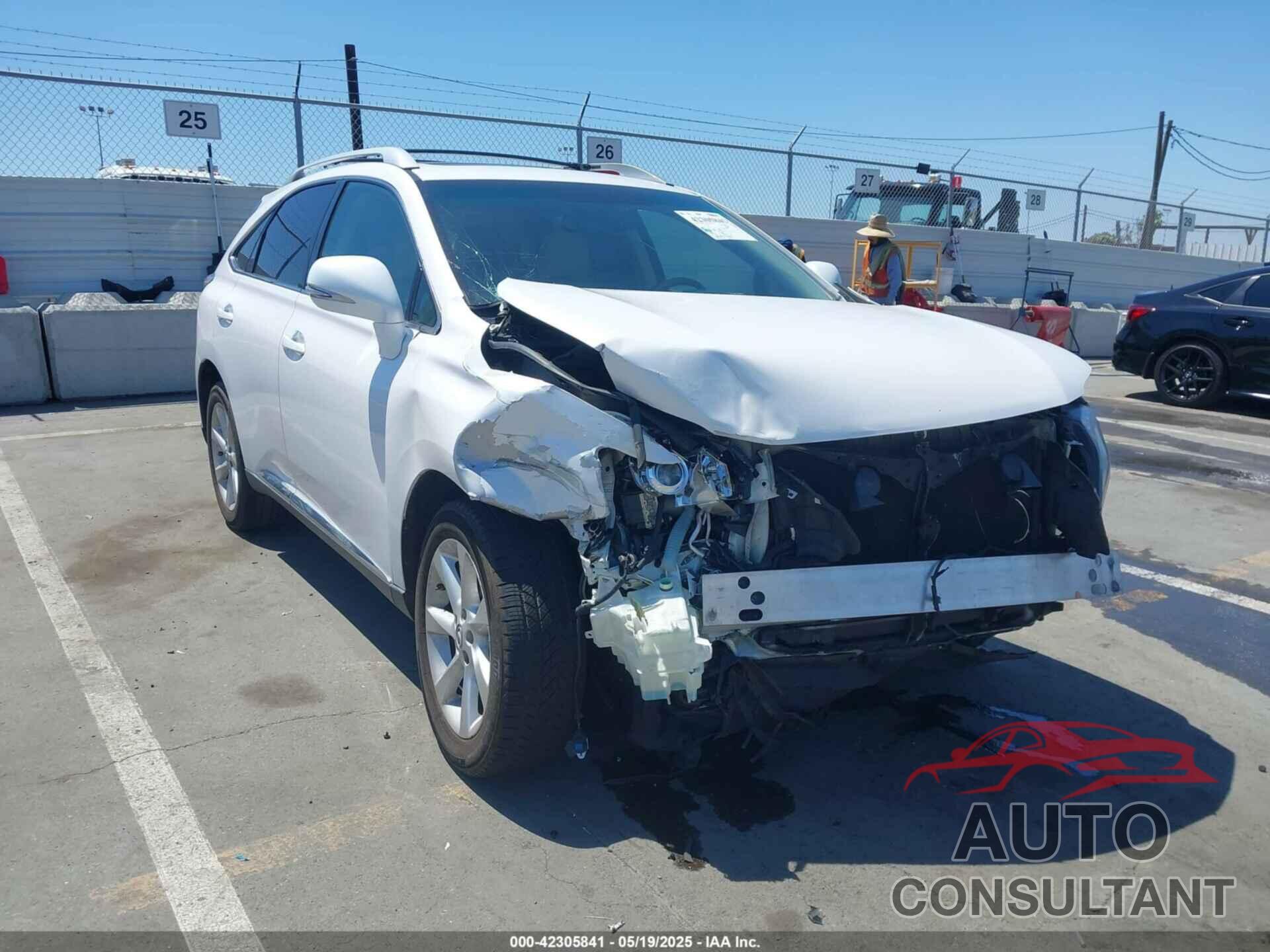 LEXUS RX 350 2011 - 2T2ZK1BA4BC052944
