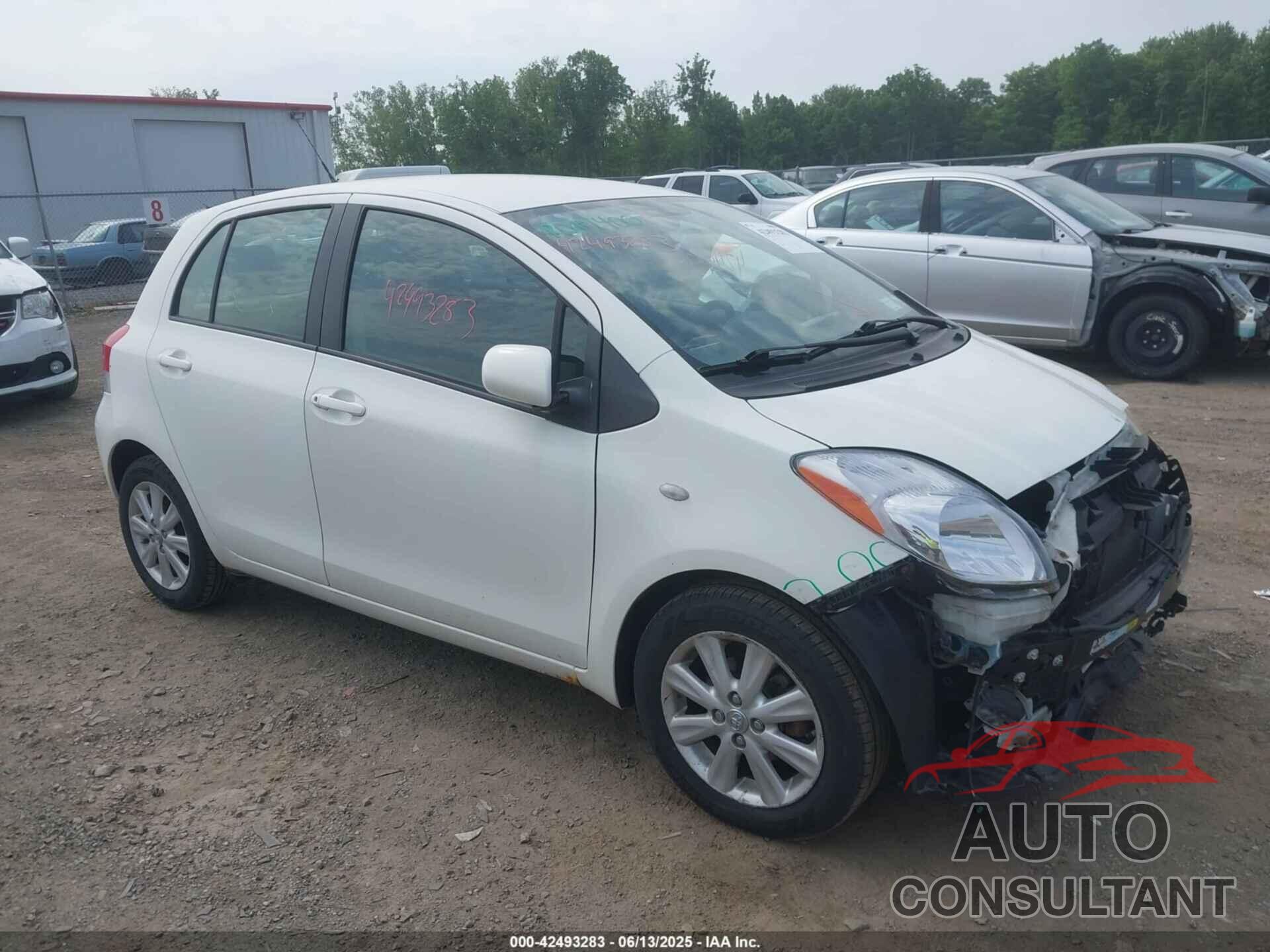 TOYOTA YARIS 2009 - JTDKT903595248243