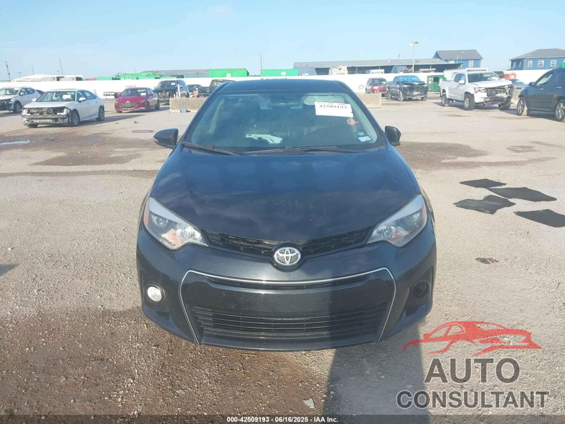 TOYOTA COROLLA 2014 - 5YFBURHE3EP133334