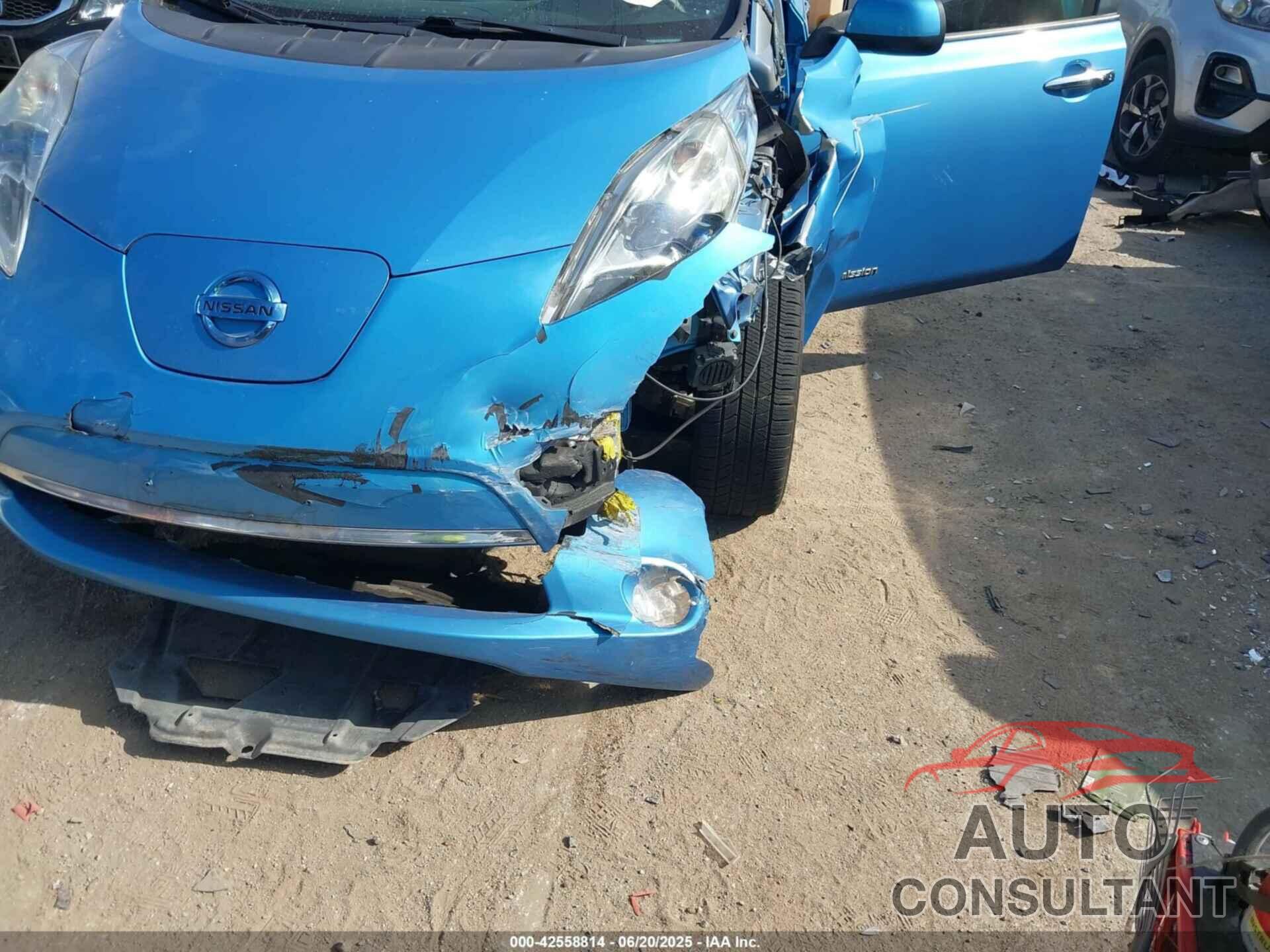 NISSAN LEAF 2013 - 1N4AZ0CP8DC406797