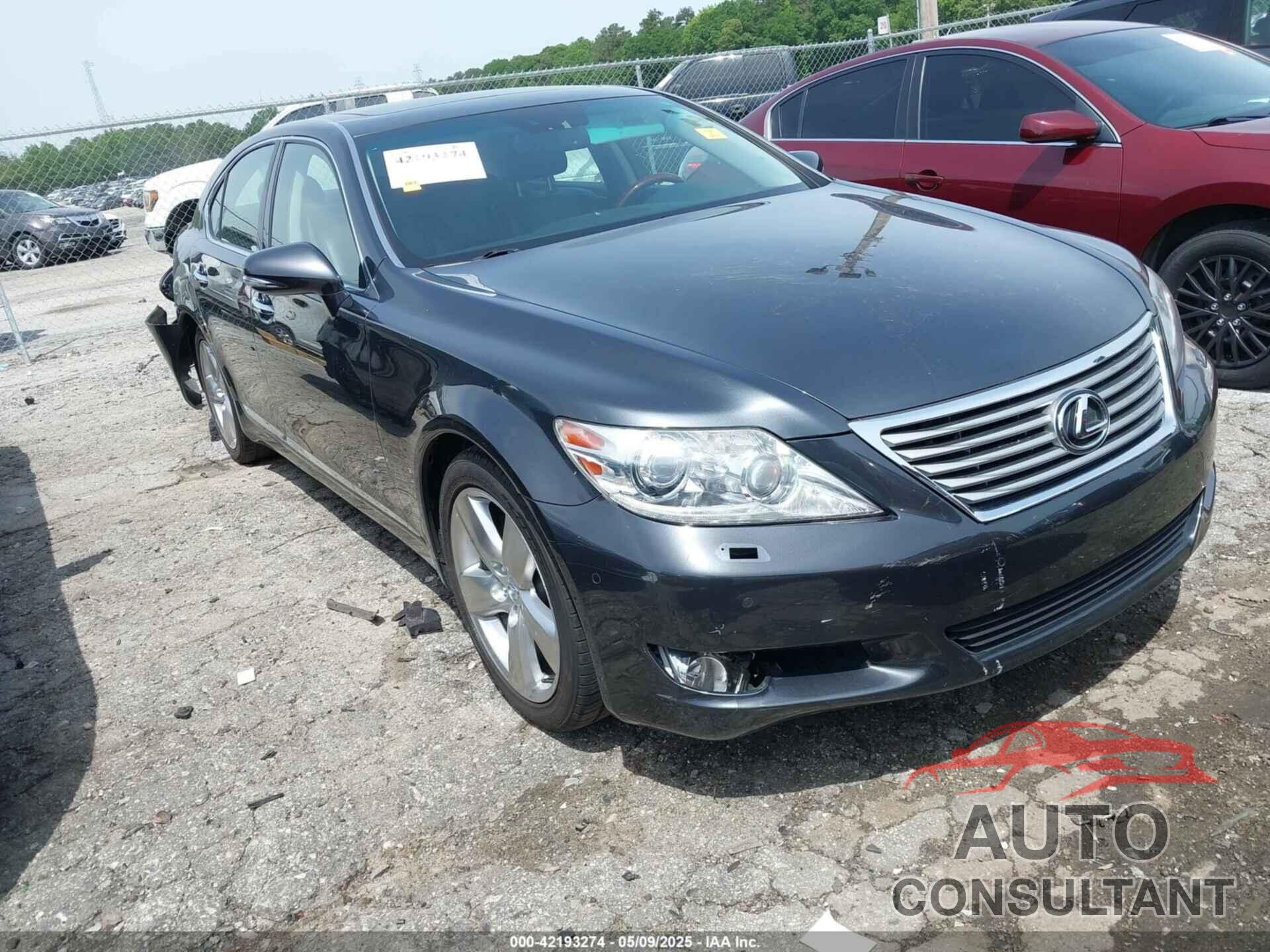 LEXUS LS 460 2011 - JTHBL5EF2B5106478
