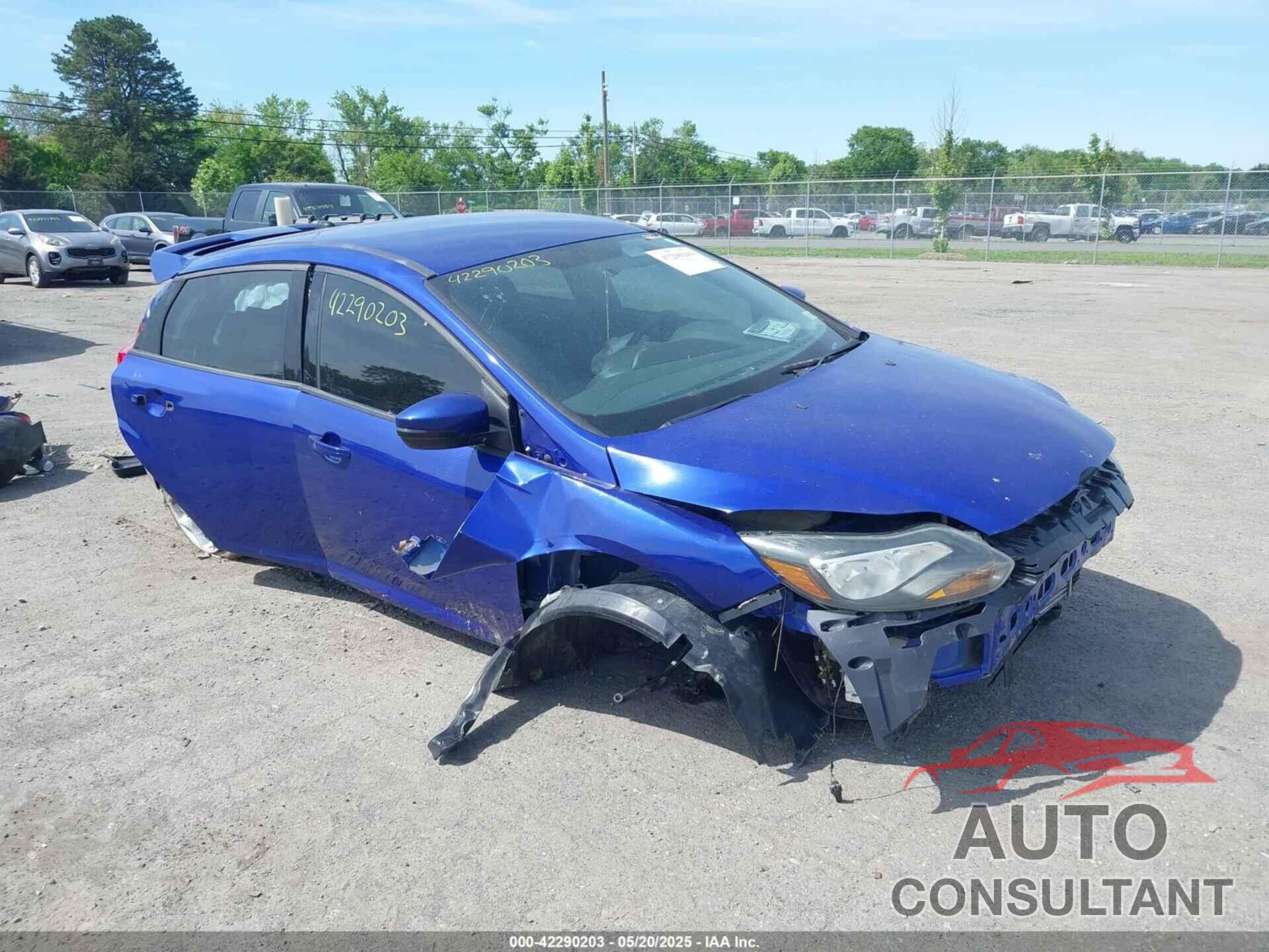 FORD FOCUS ST 2014 - 1FADP3L98EL154282