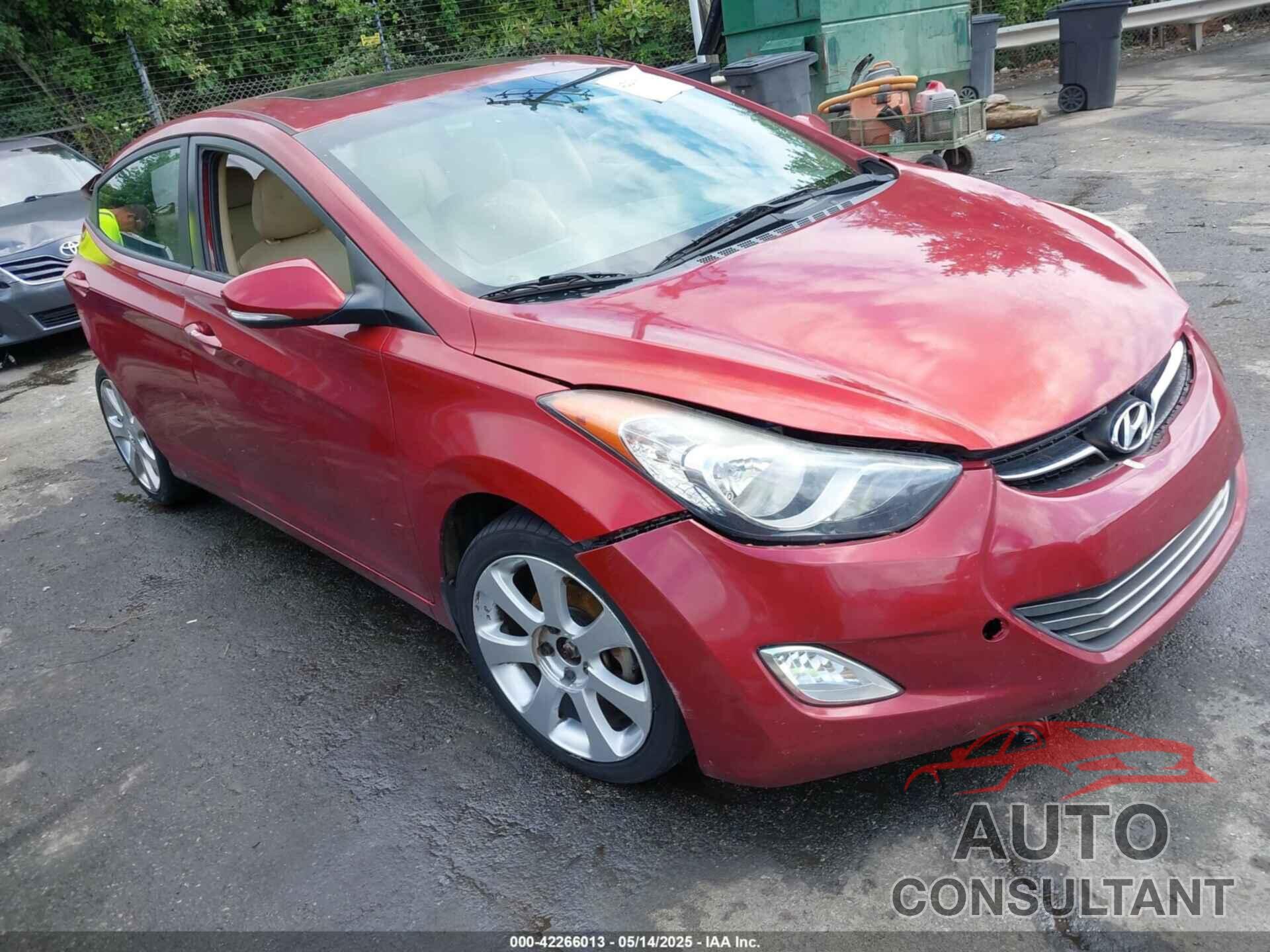 HYUNDAI ELANTRA 2013 - 5NPDH4AE5DH214213