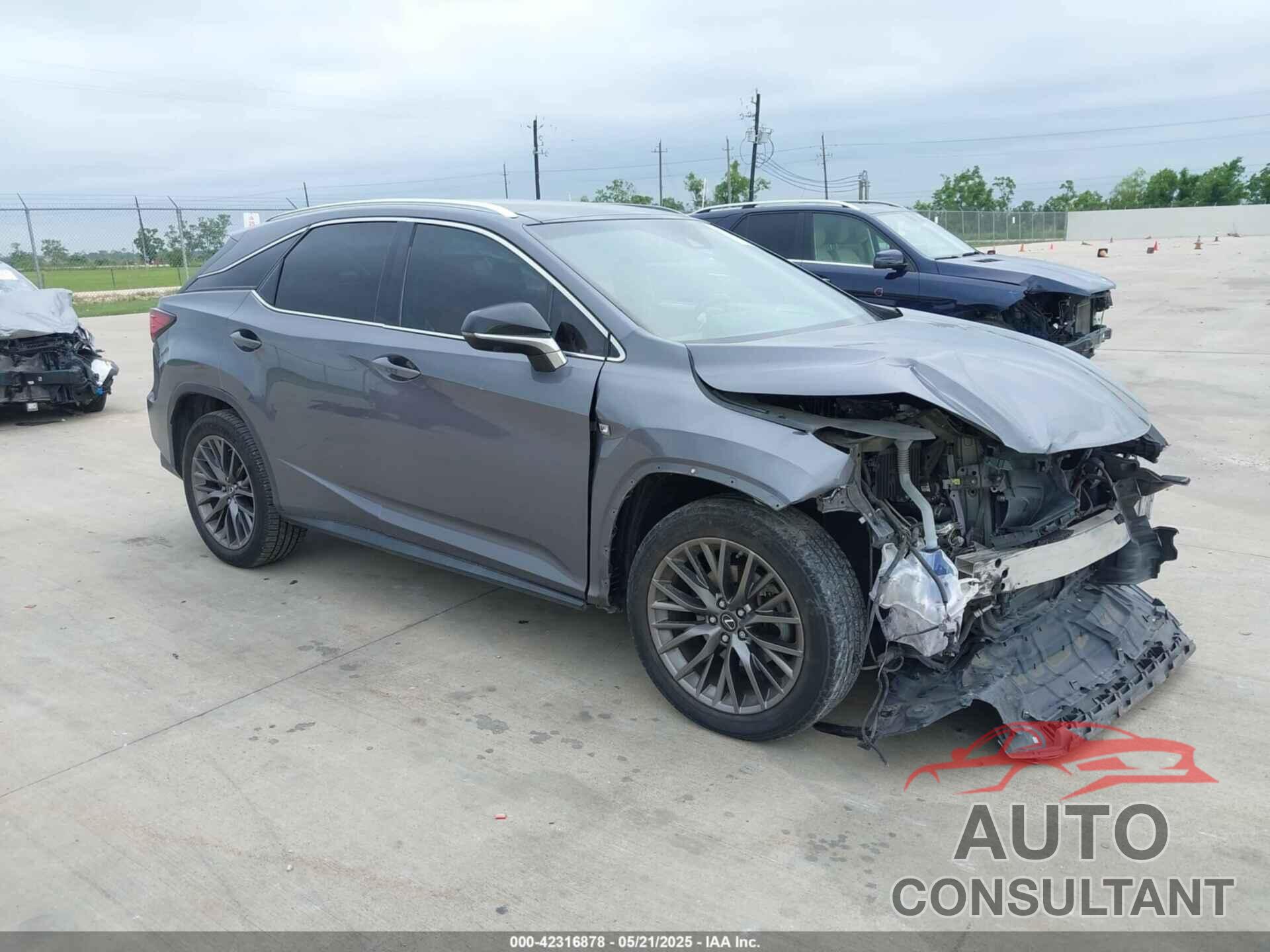 LEXUS RX 350 2017 - 2T2BZMCA2HC103122