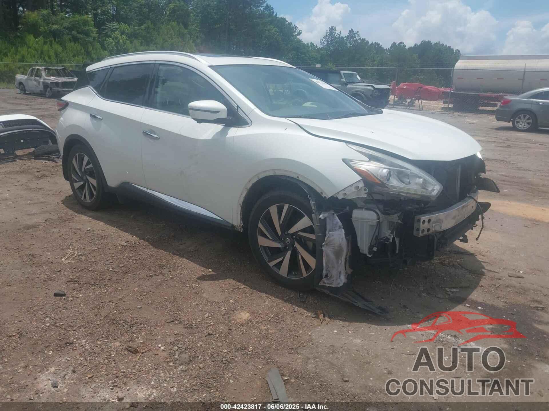 NISSAN MURANO 2017 - 5N1AZ2MG5HN149656
