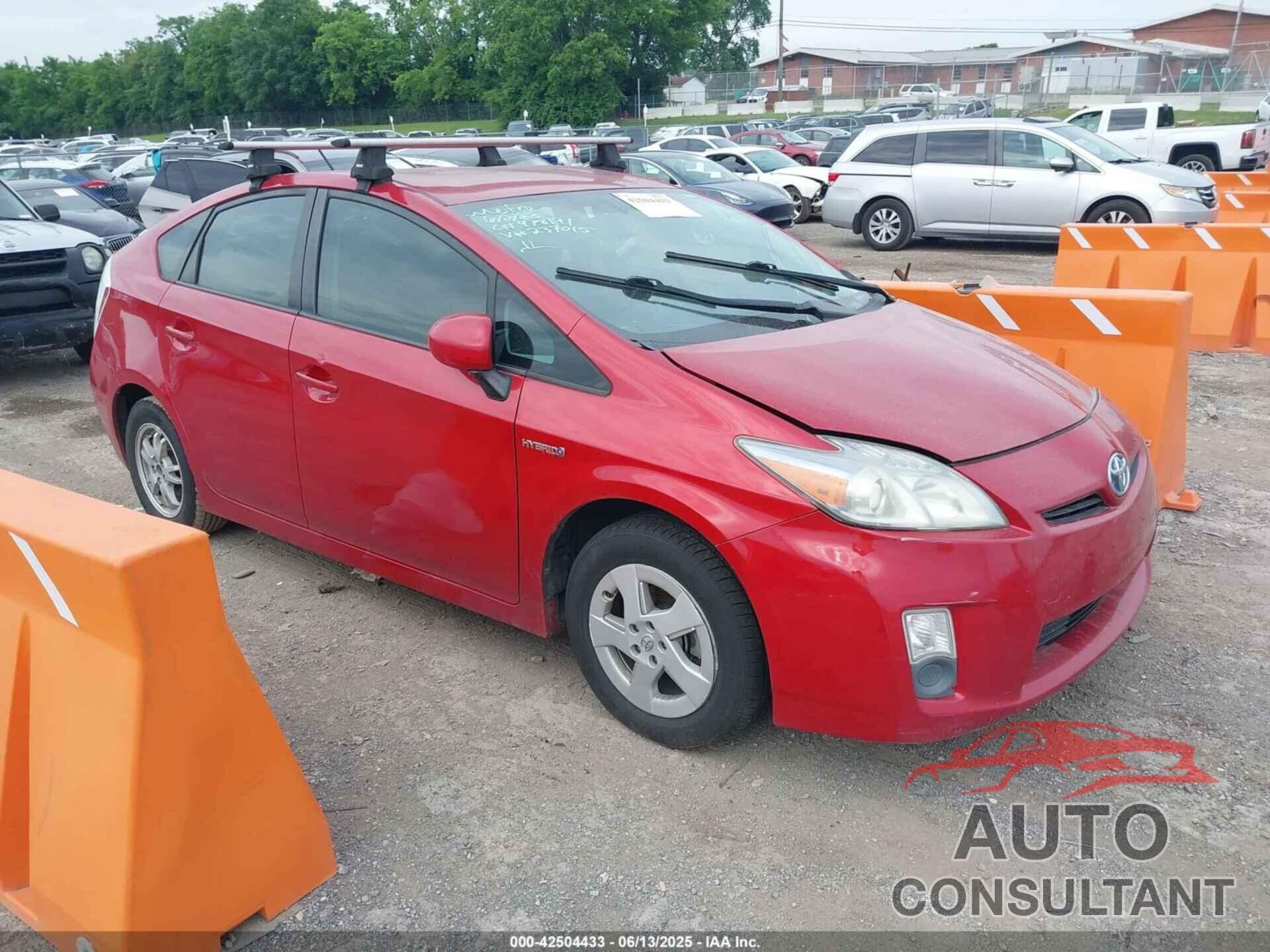 TOYOTA PRIUS 2010 - JTDKN3DU9A0237015