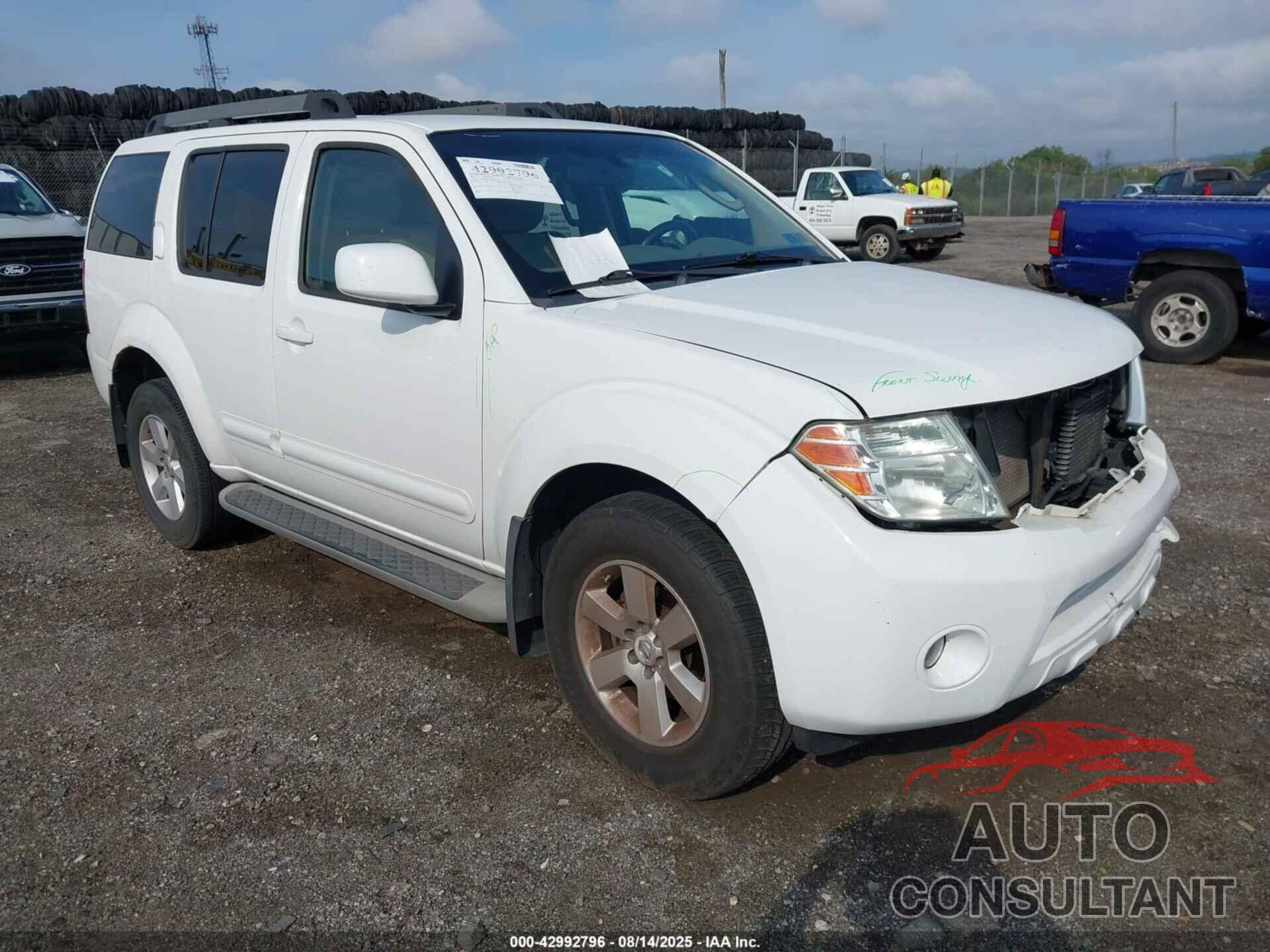 NISSAN PATHFINDER 2012 - 5N1AR1NB6CC640612