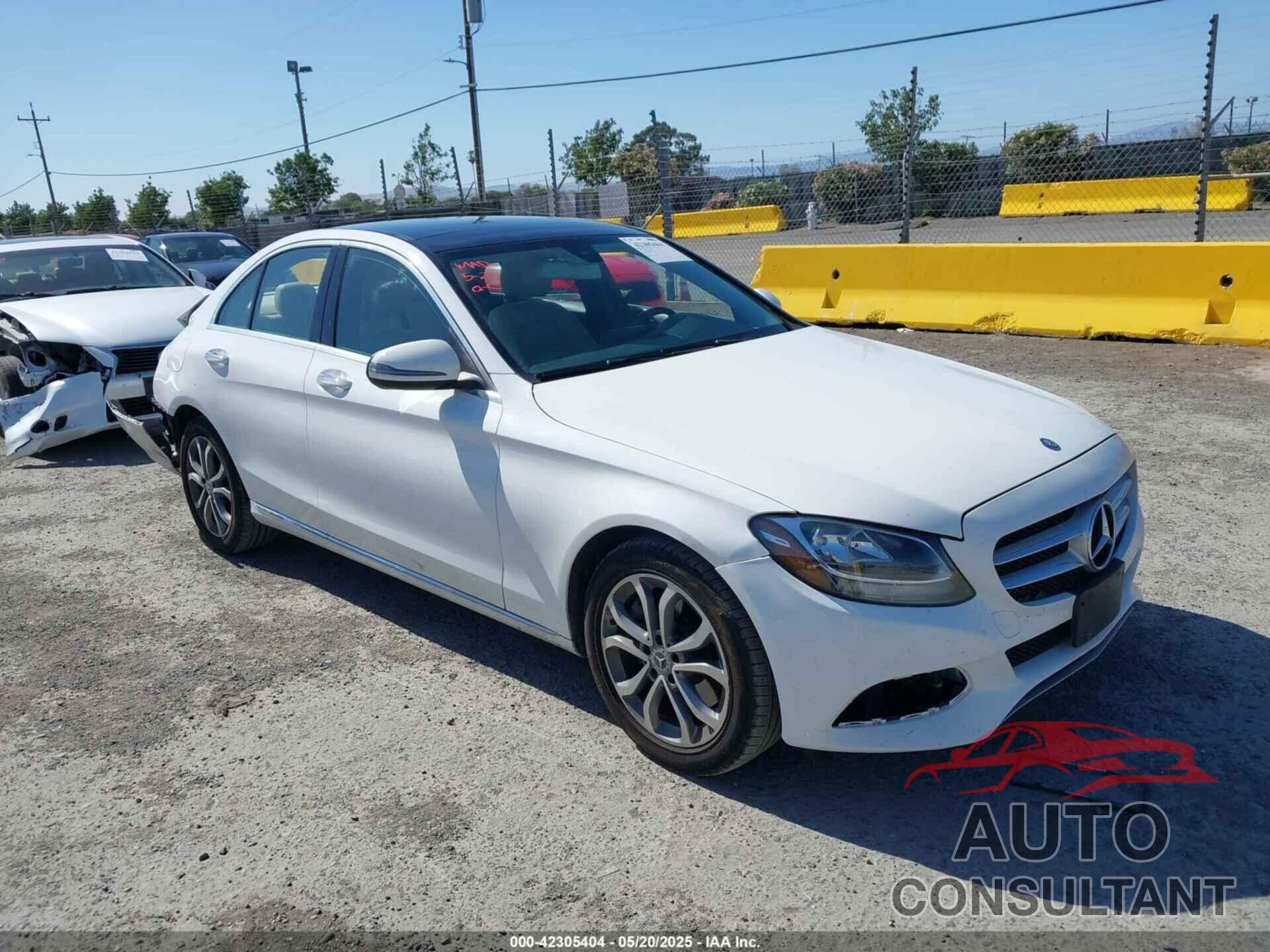 MERCEDES-BENZ C 300 2017 - 55SWF4KB2HU223151