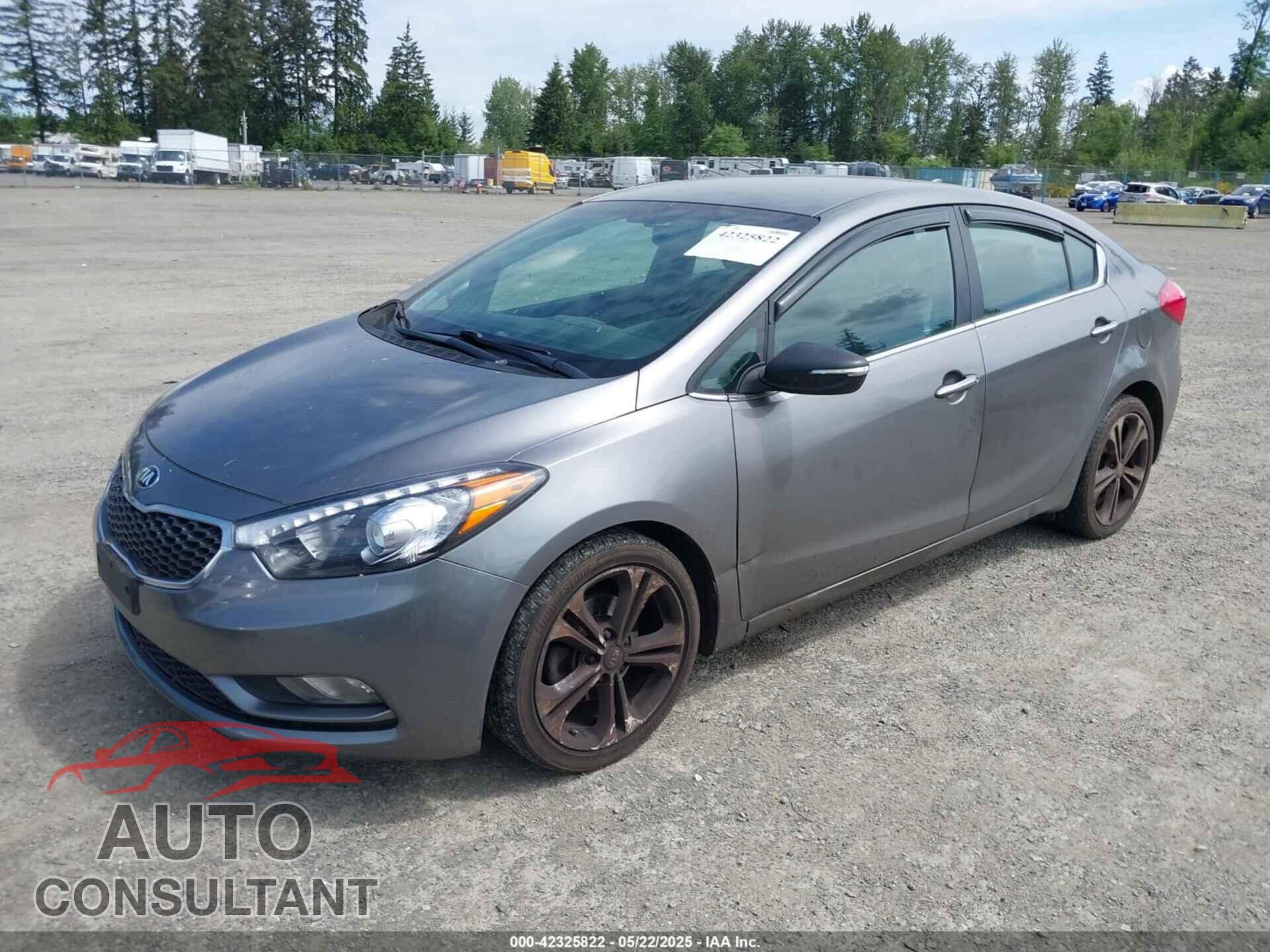 KIA FORTE 2016 - KNAFX4A86G5490746