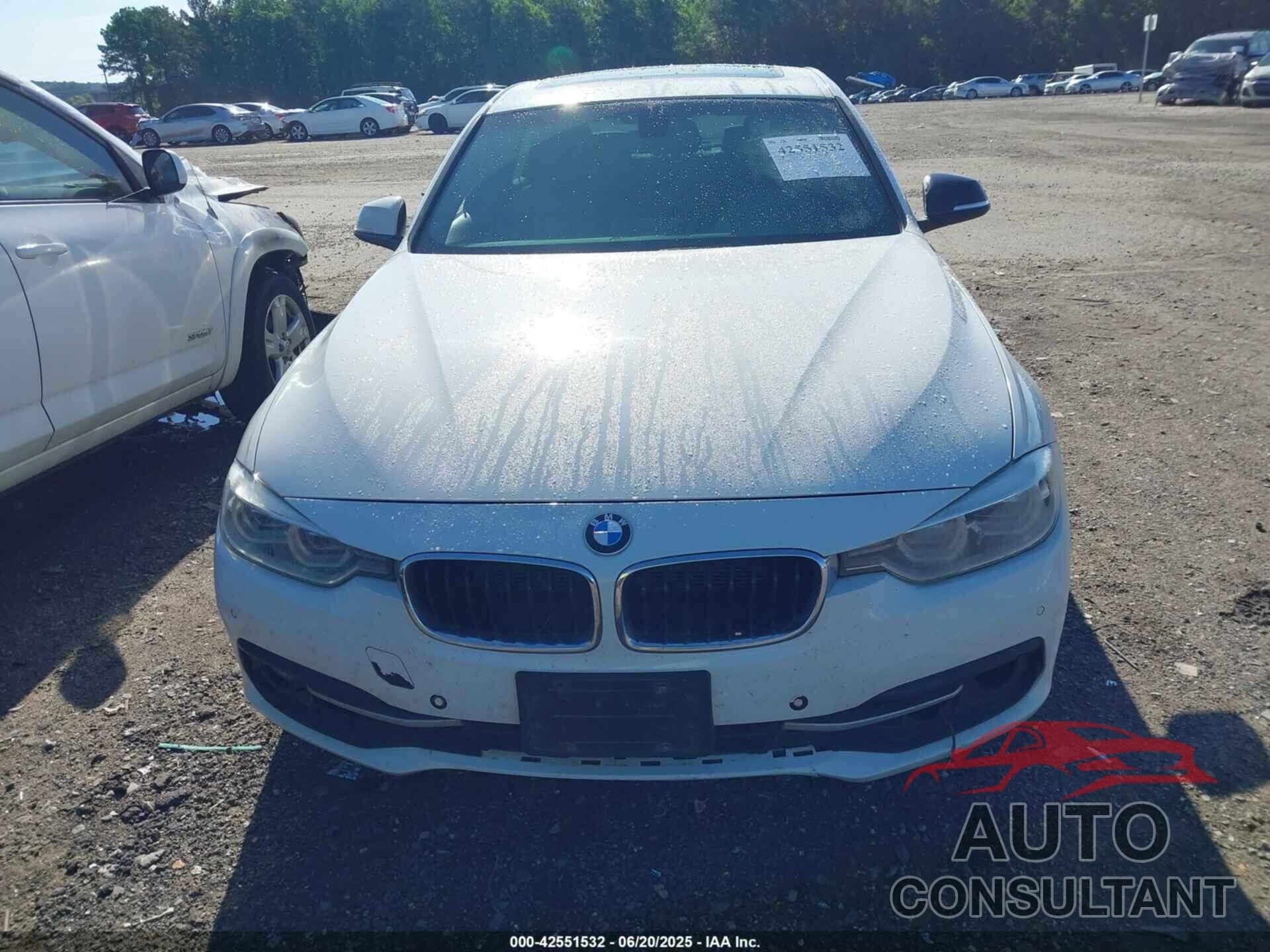 BMW 328I 2016 - WBA8E3G50GNT77882