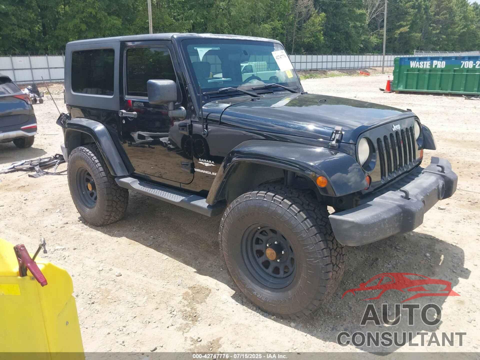 JEEP WRANGLER 2009 - 1J4FA54129L735866