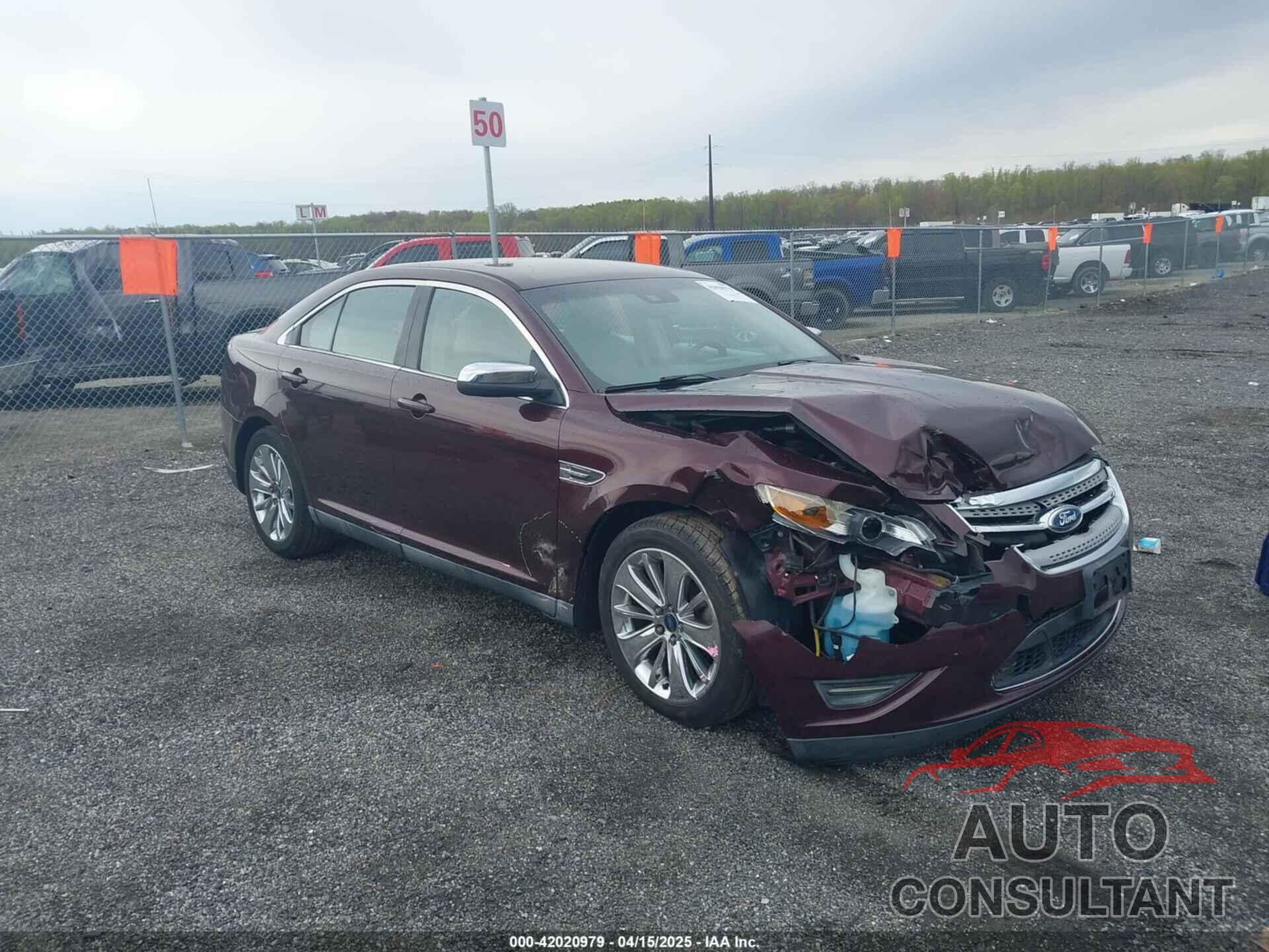 FORD TAURUS 2011 - 1FAHP2FW6BG183300