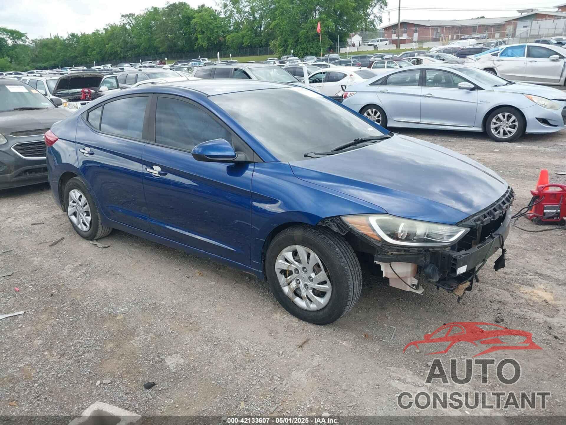 HYUNDAI ELANTRA 2017 - 5NPD74LF5HH144288