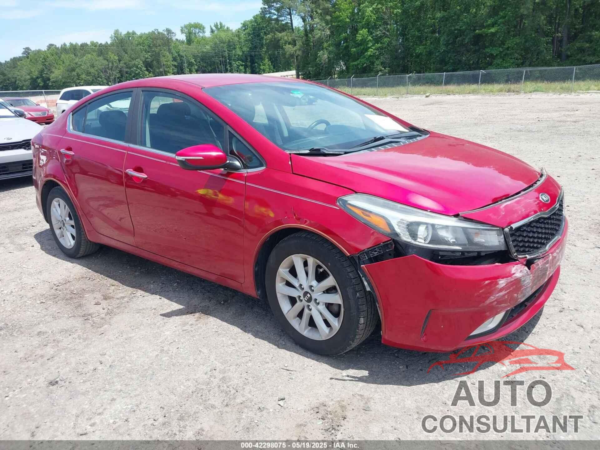 KIA FORTE 2017 - 3KPFL4A78HE125805