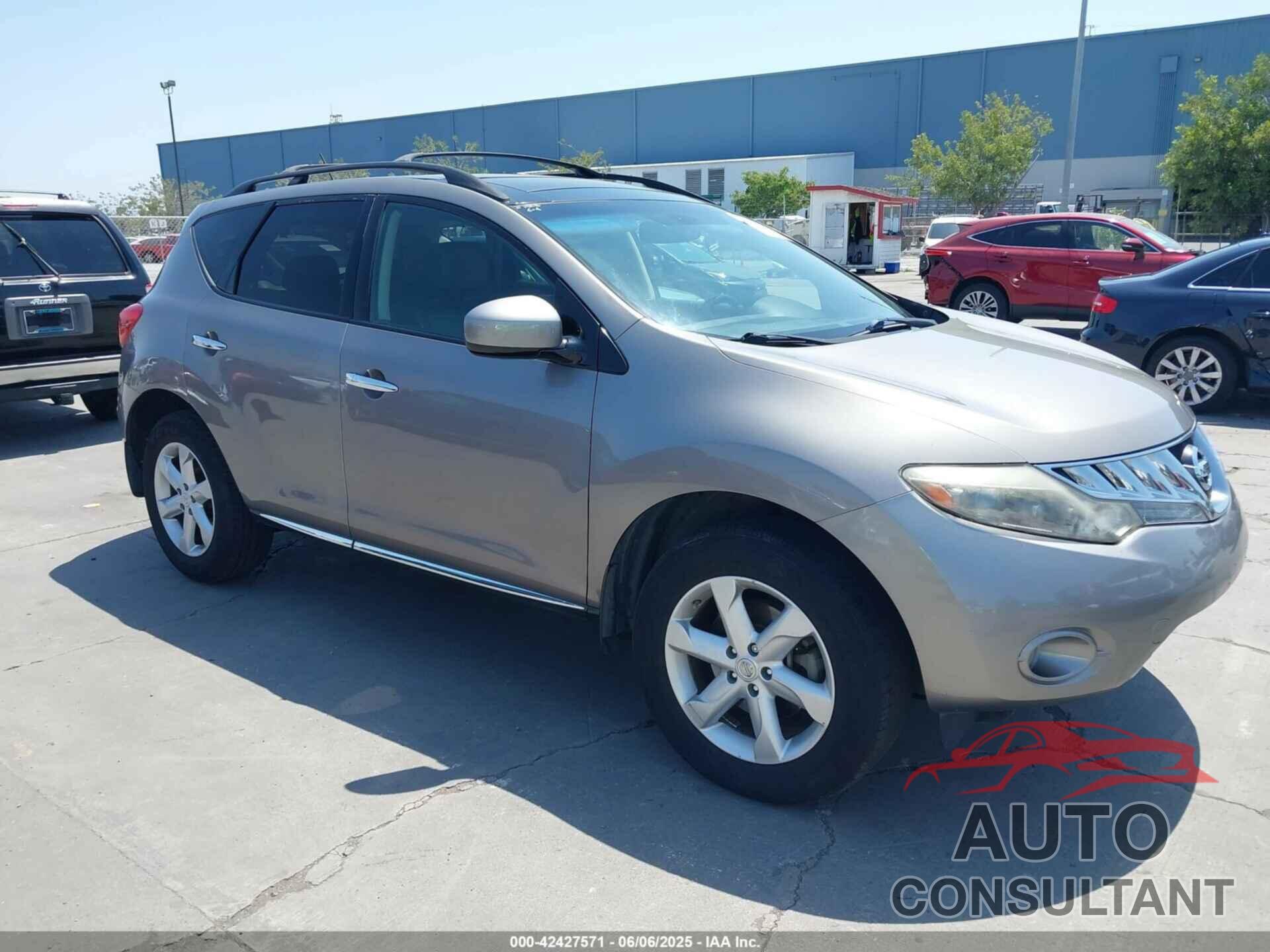 NISSAN MURANO 2010 - JN8AZ1MU8AW015023