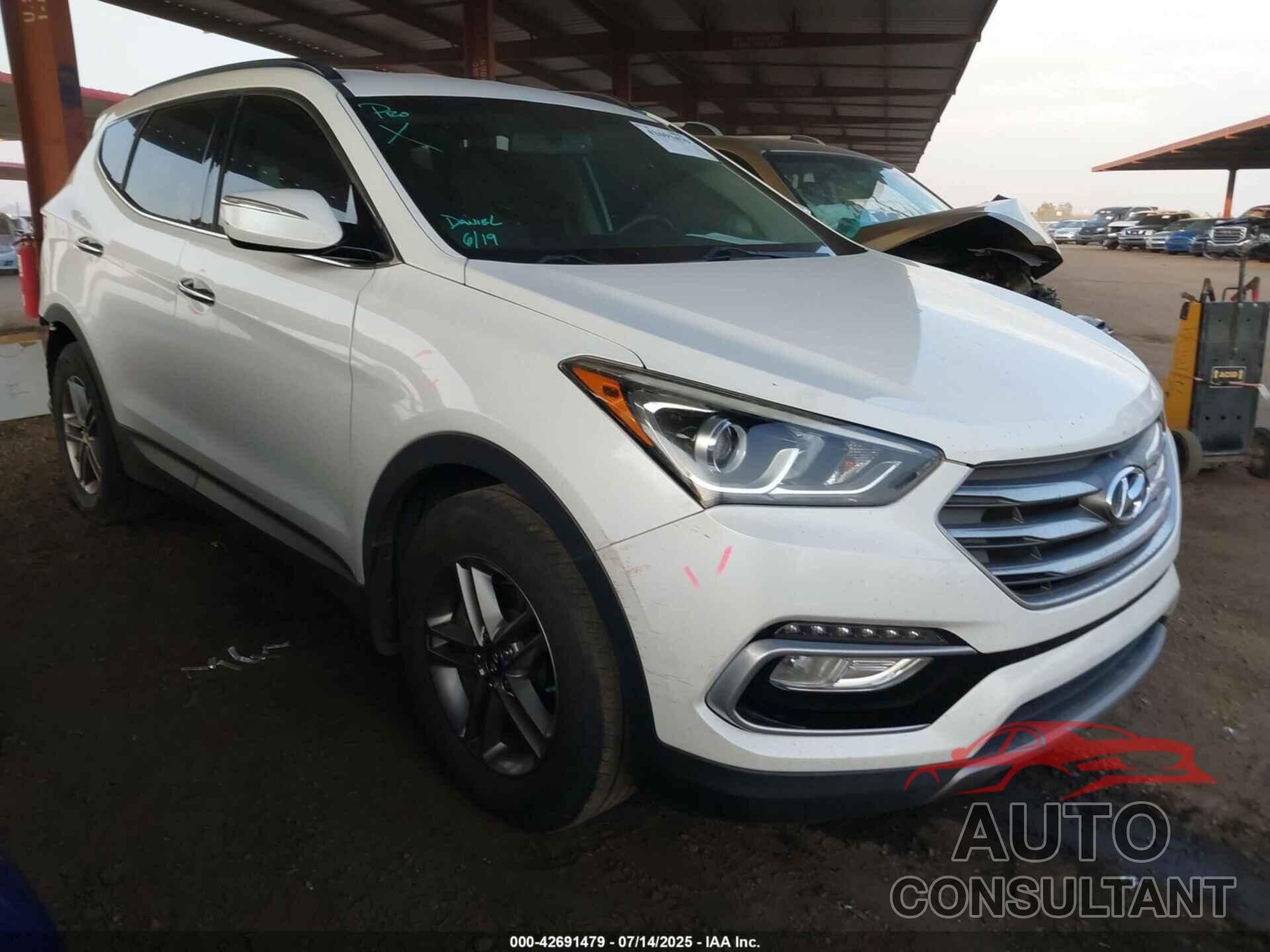 HYUNDAI SANTA FE SPORT 2017 - 5NMZU3LB3HH008437