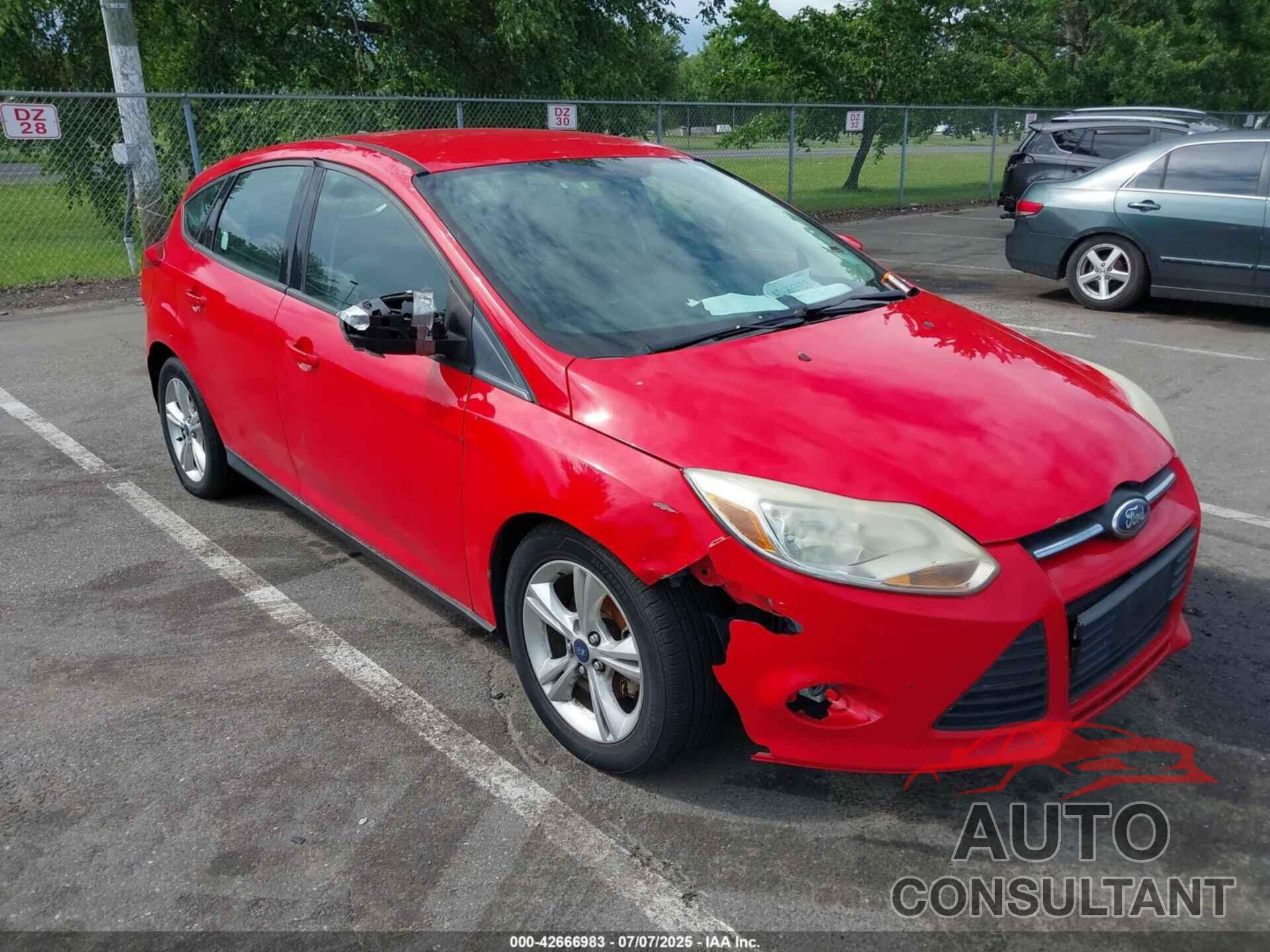 FORD FOCUS 2013 - 1FADP3K24DL338461