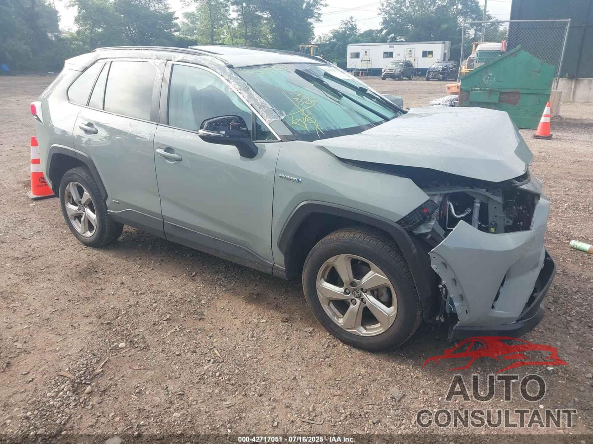 TOYOTA RAV4 HYBRID 2021 - 4T3B6RFV6MU053740
