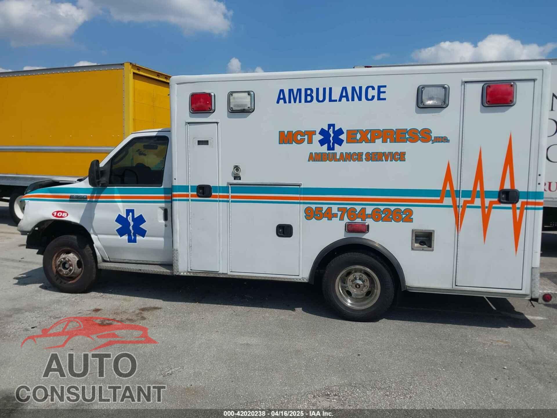 FORD E-350 CUTAWAY 2016 - 1FDWE3FS0GDC32389
