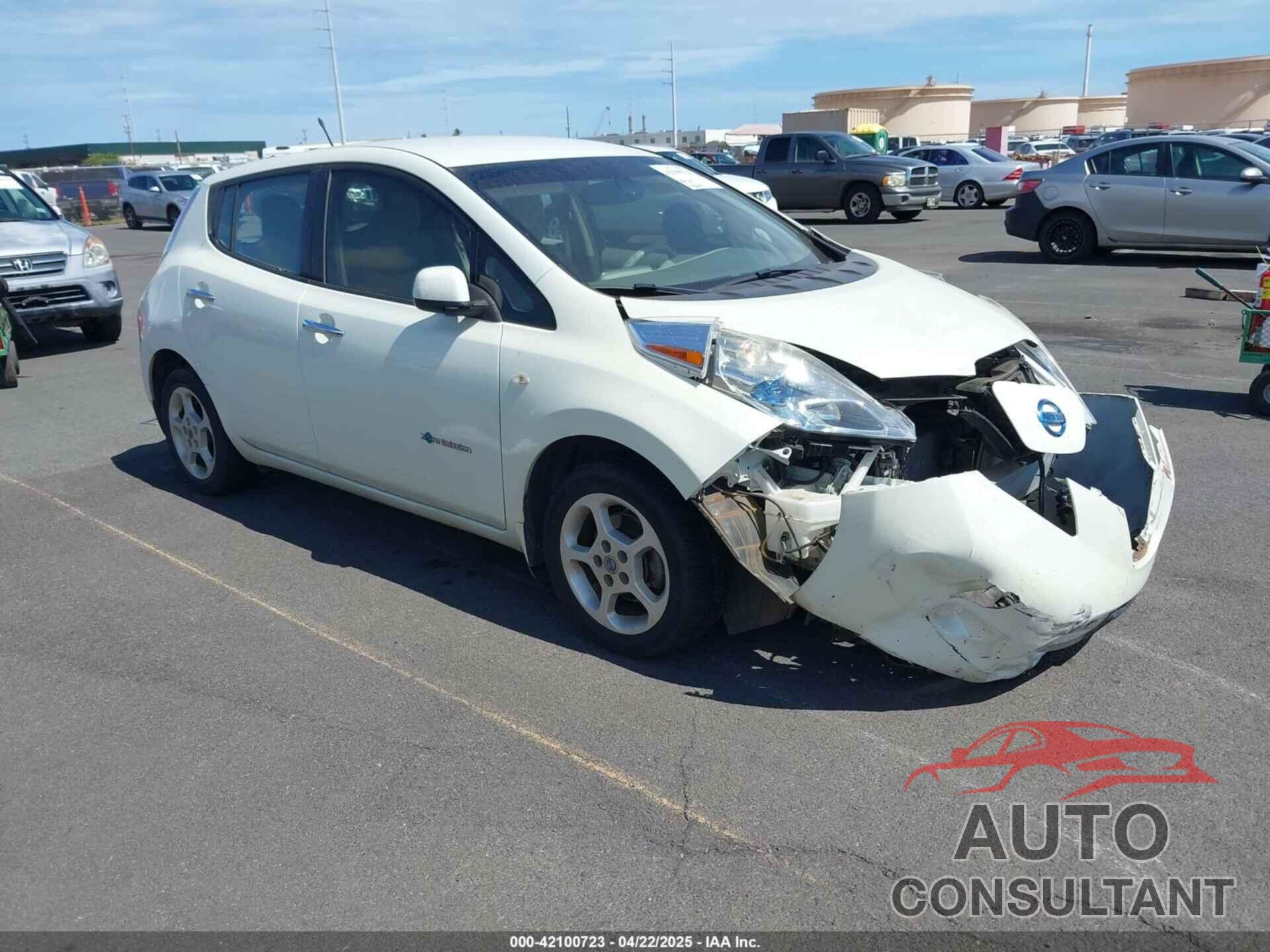 NISSAN LEAF 2012 - JN1AZ0CP3CT026990
