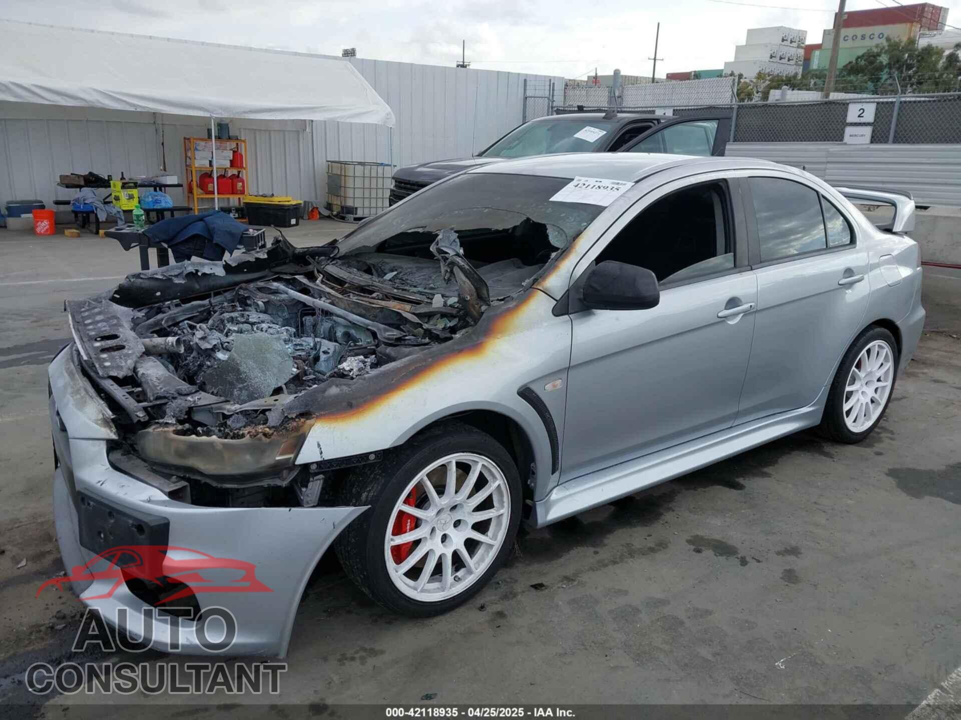 MITSUBISHI LANCER EVOLUTION 2011 - JA32W8FV6BU046340