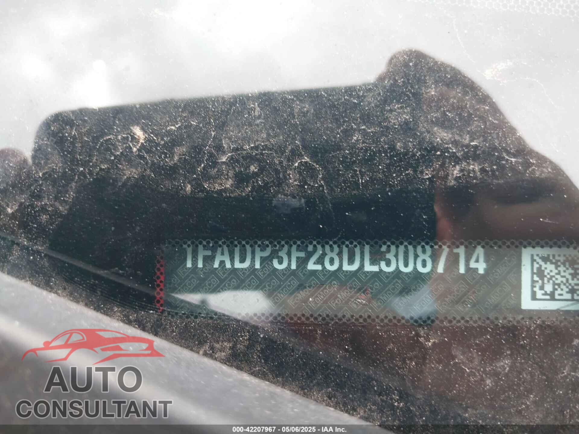 FORD FOCUS 2013 - 1FADP3F28DL308714